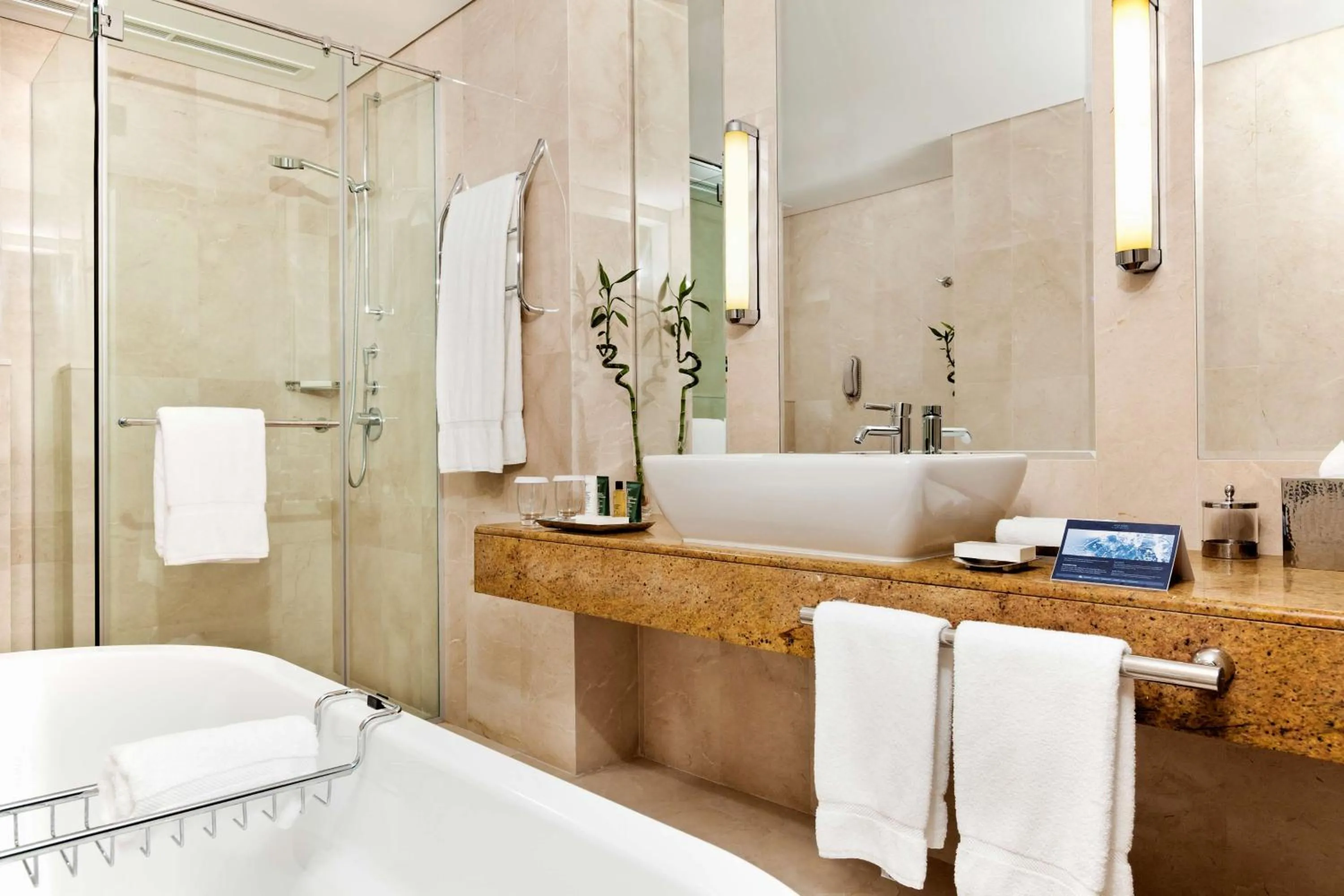 Bathroom in Hilton Doha