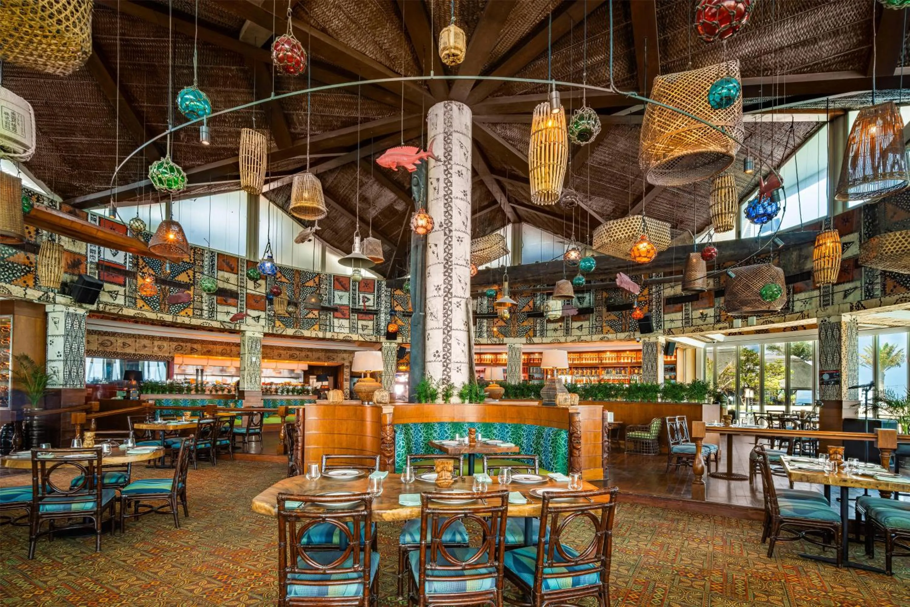 Restaurant/places to eat in Hilton Doha