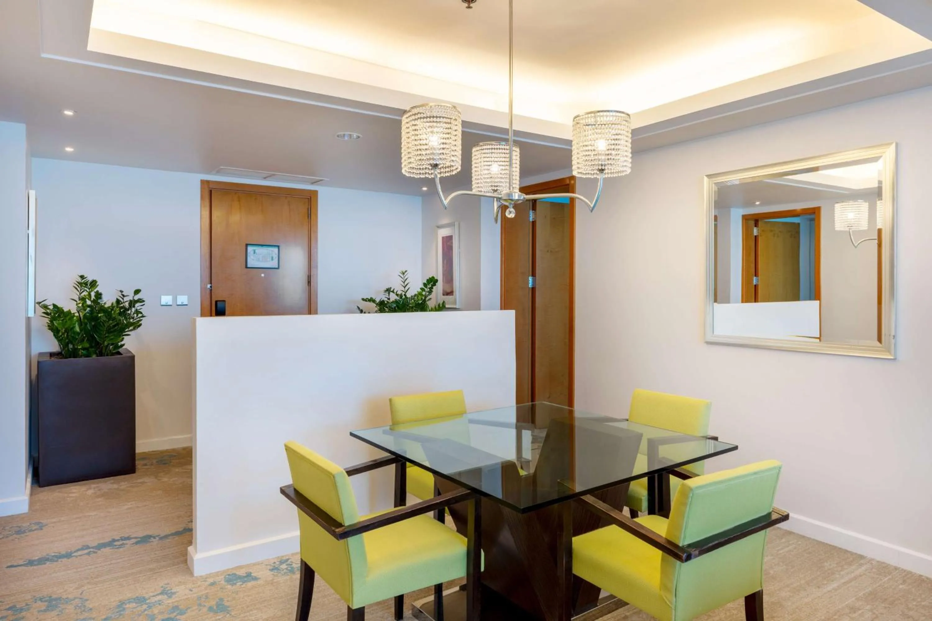 Living room in Hilton Doha