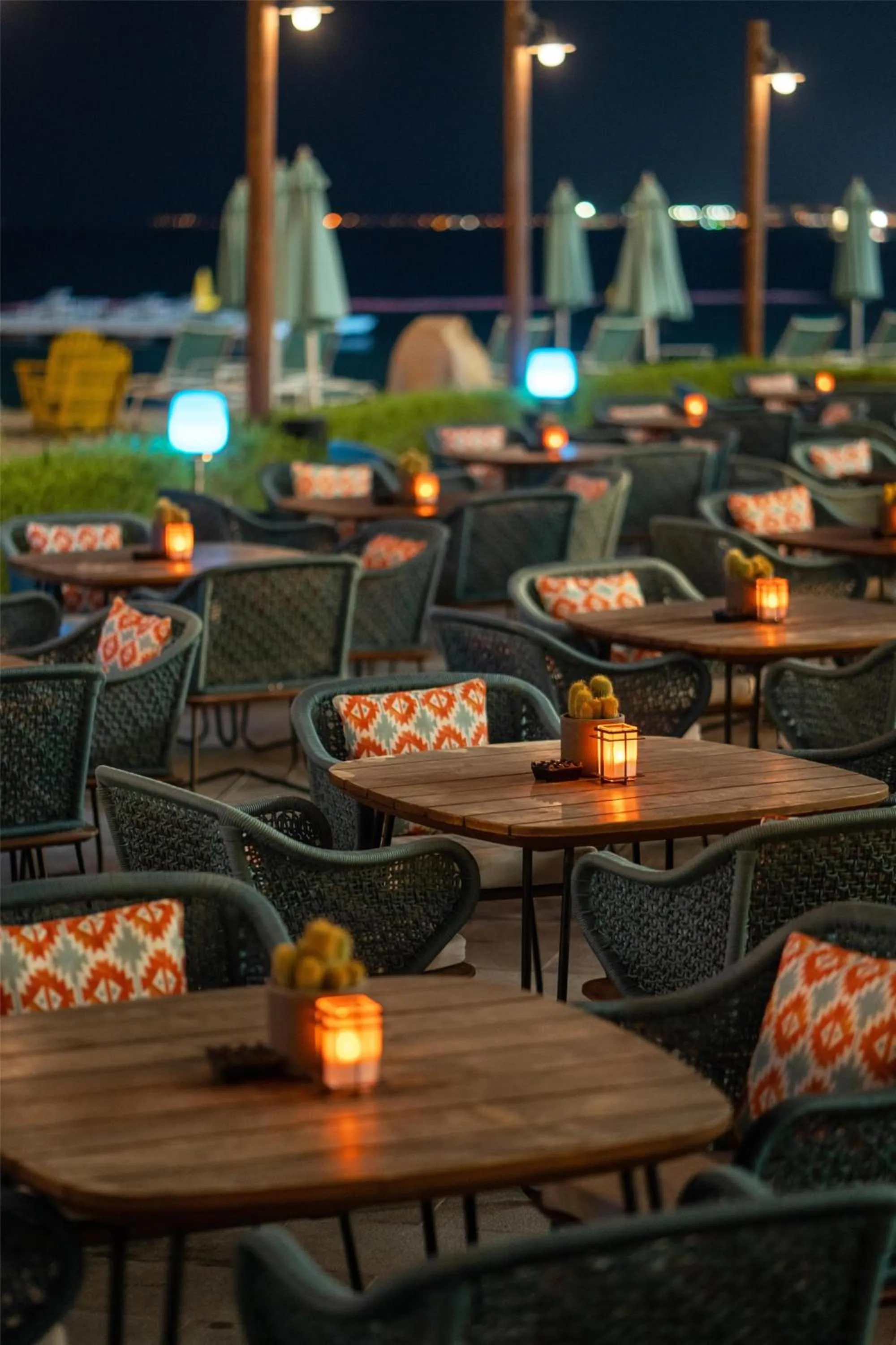 Restaurant/places to eat in Hilton Doha