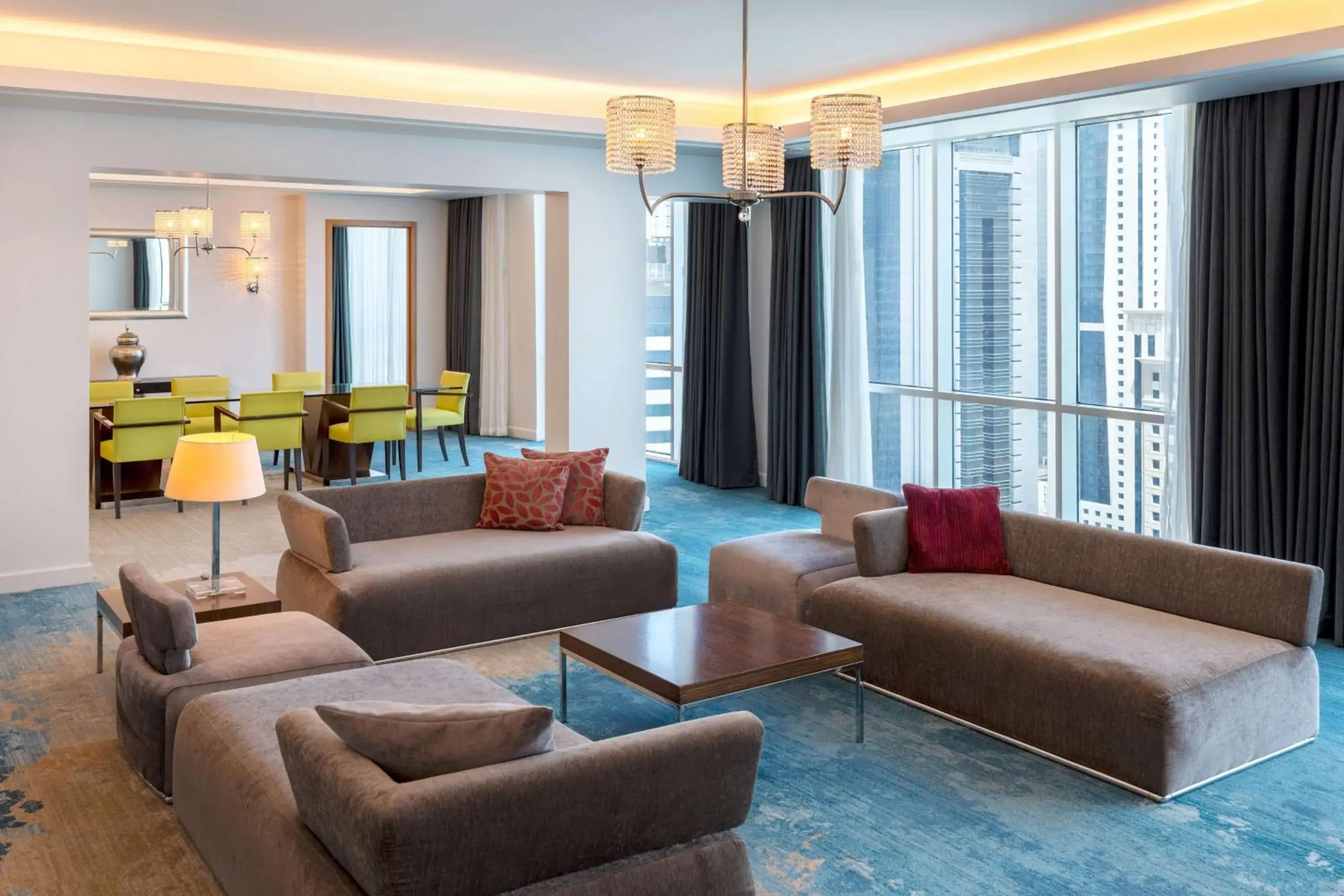 Presidential Two Bedroom Suite in Hilton Doha Presidential Two Bedroom Suite in Hilton Doha