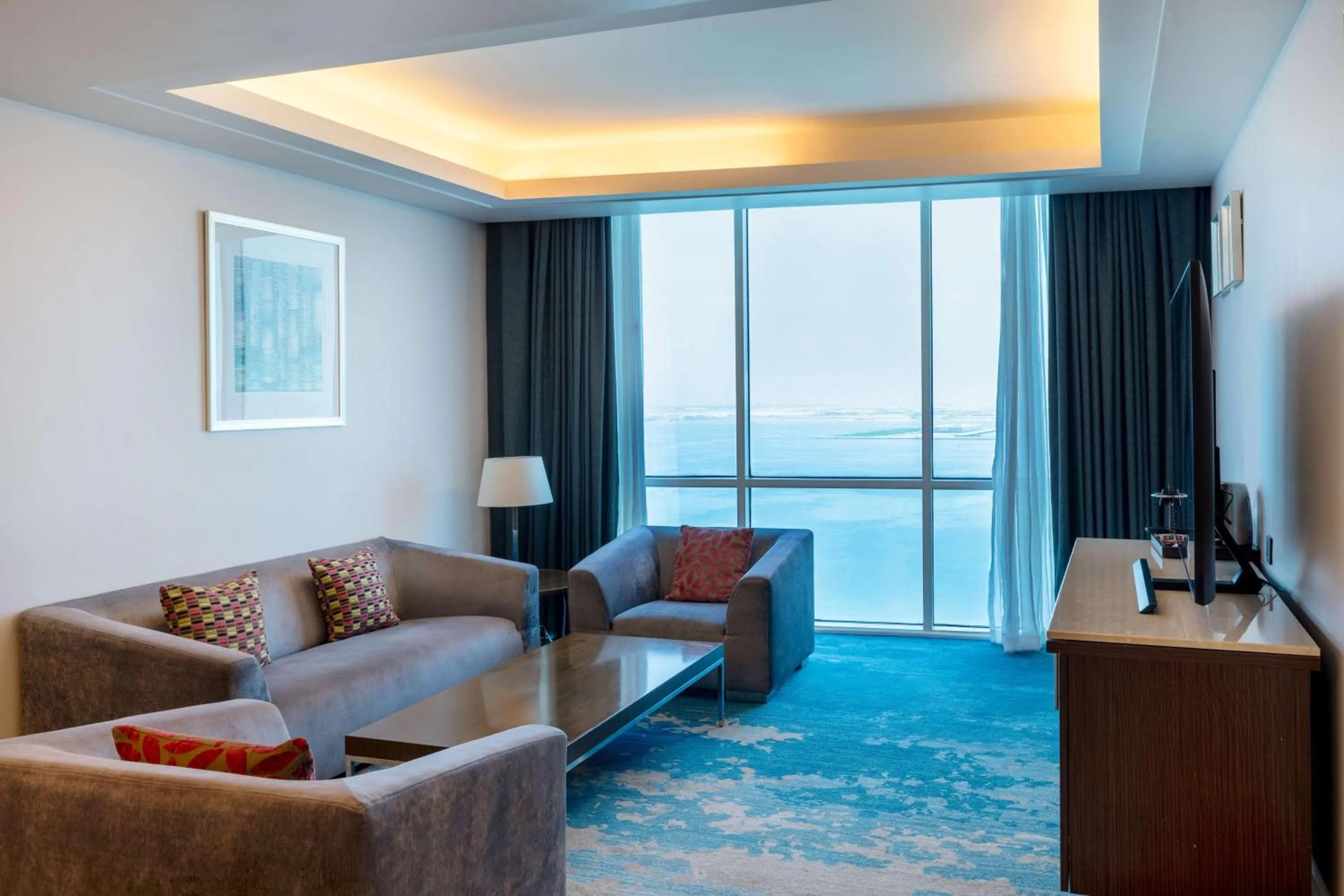 Living room in Hilton Doha