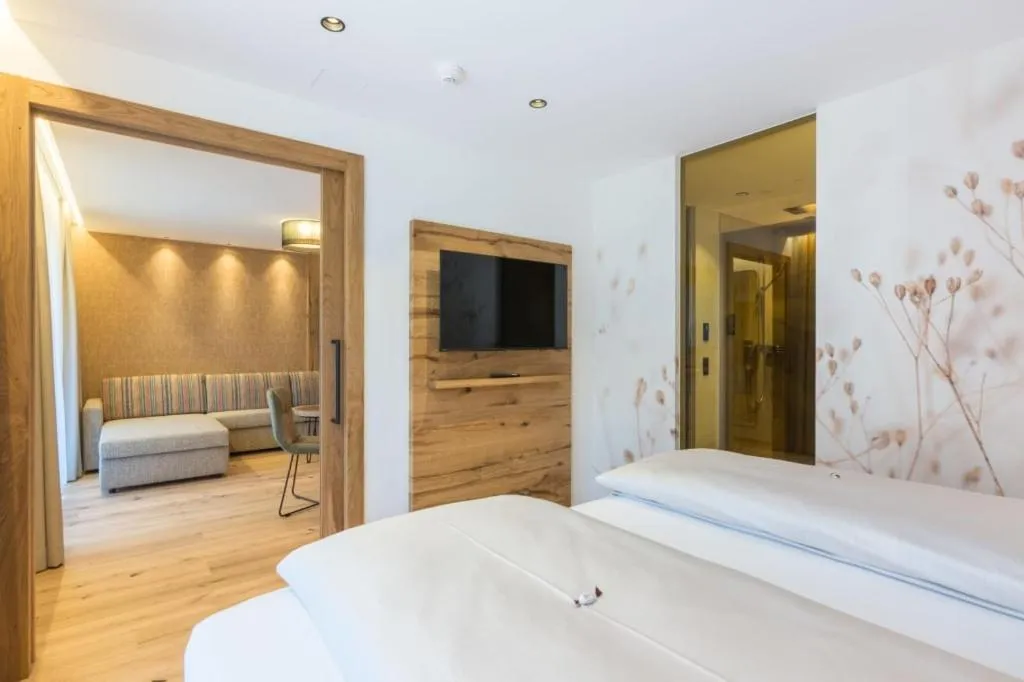 Bed in Ferienhotel Sonnenhof