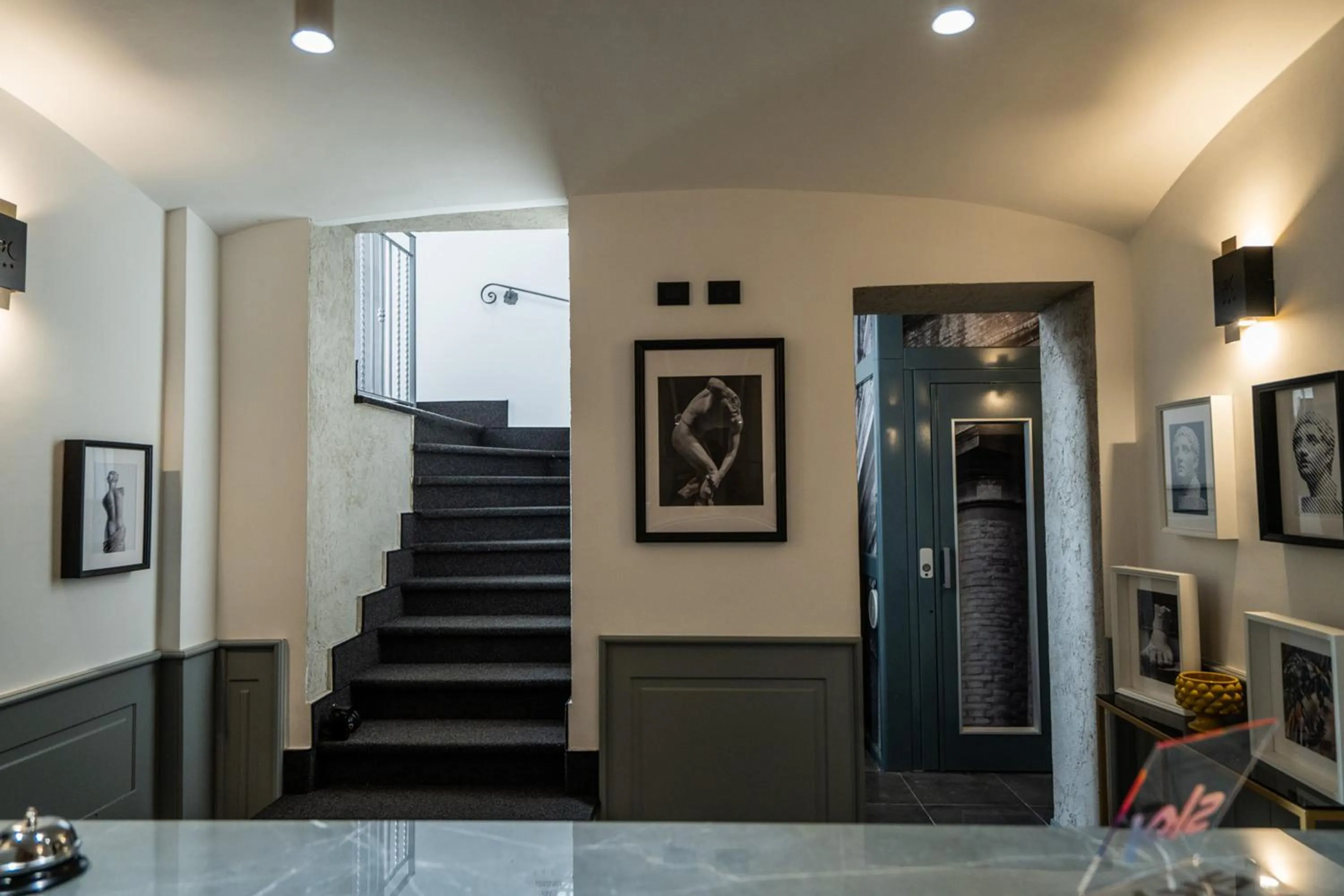 Lobby or reception in Relais Manzoni