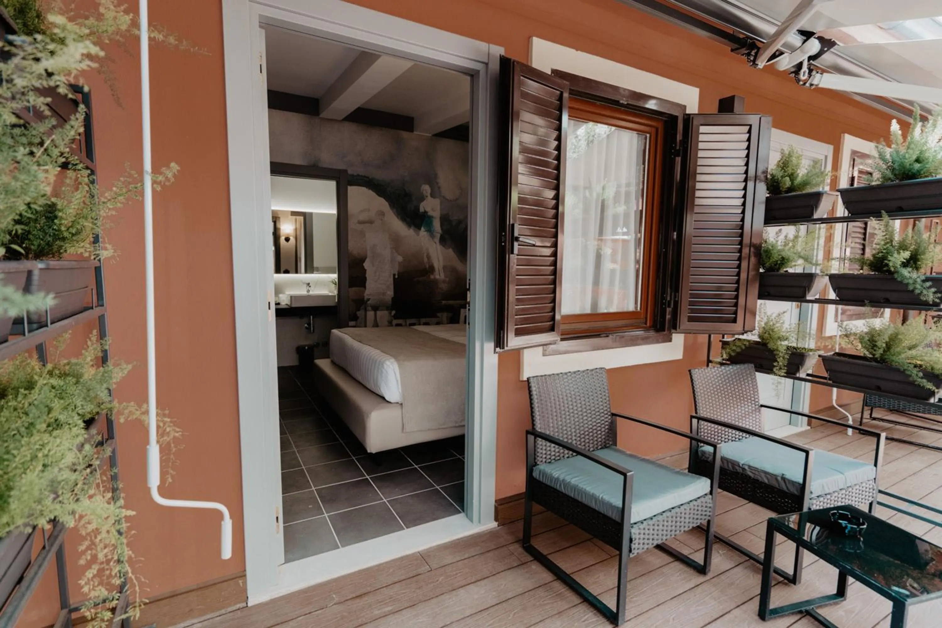 Patio in Relais Manzoni