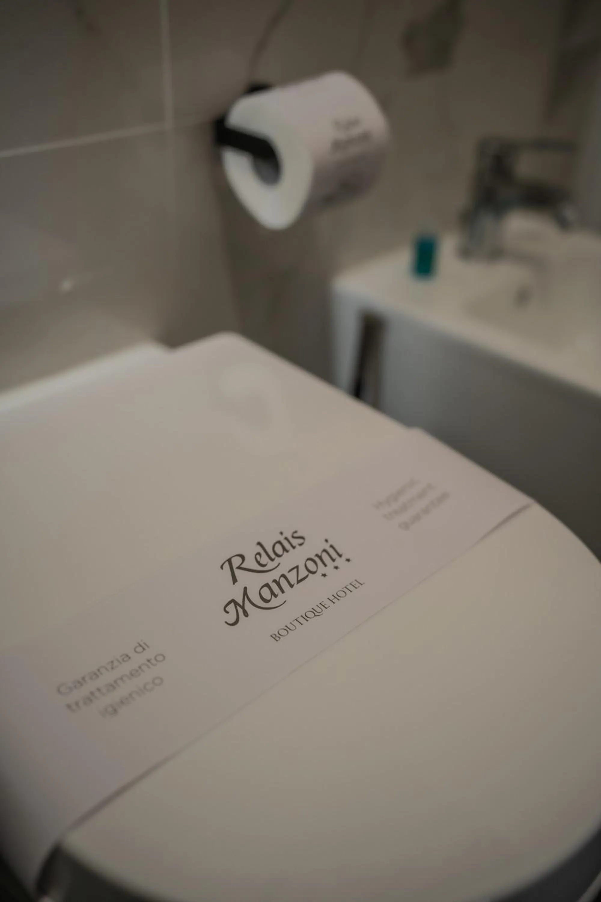 Bathroom in Relais Manzoni