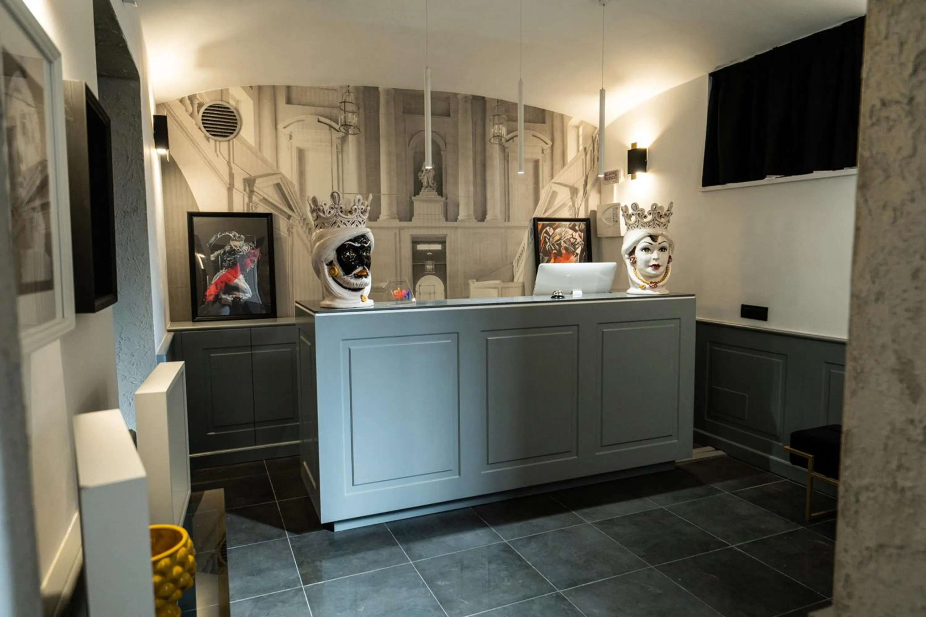 Lobby or reception in Relais Manzoni