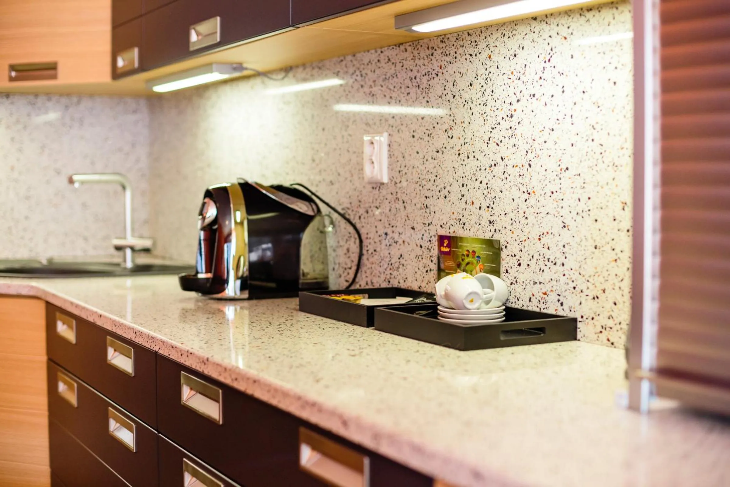 Coffee/tea facilities in Park Holiday Congress & Wellness Hotel