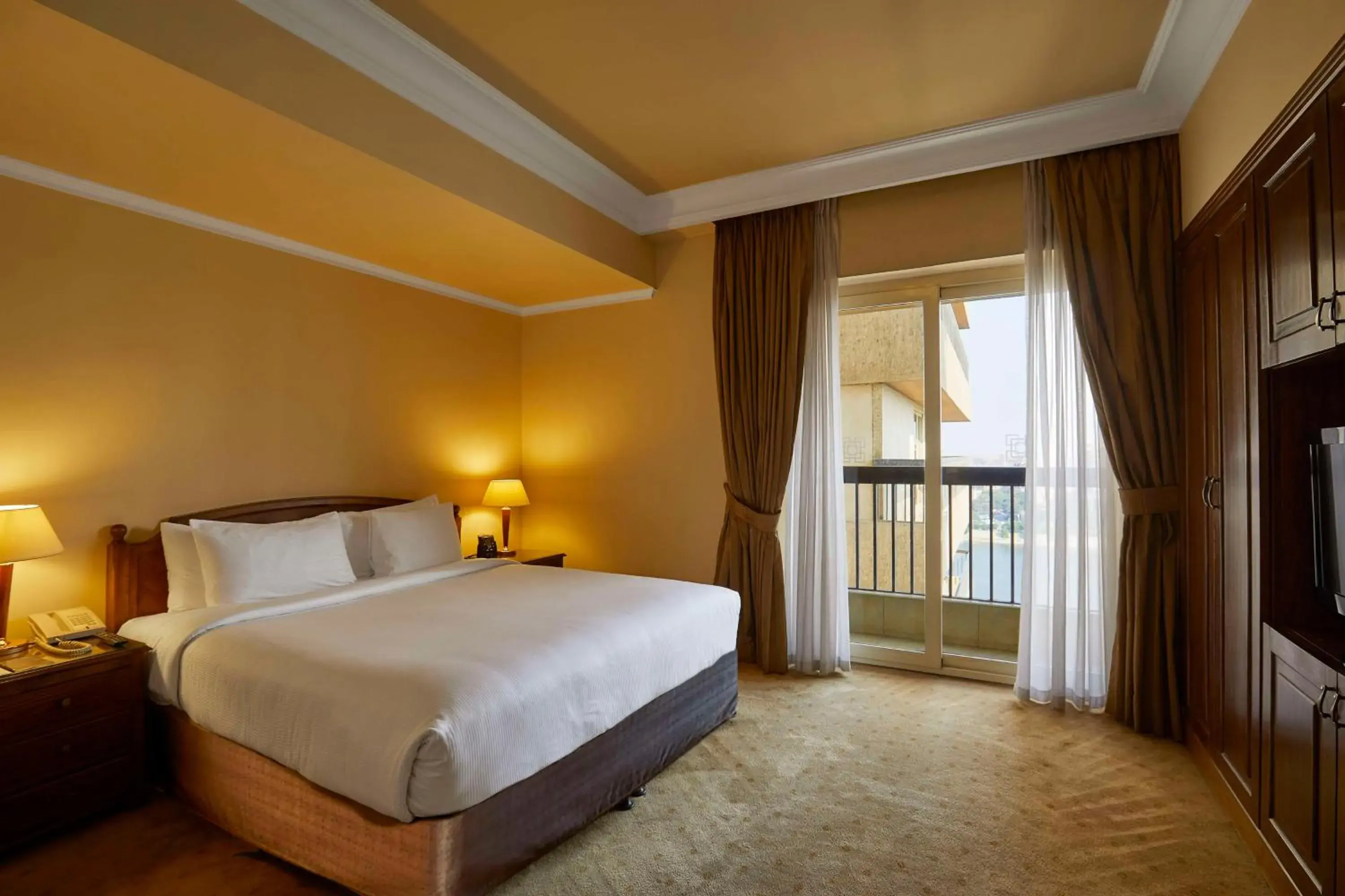 King Room Plus with Side River View in Hilton Cairo Zamalek Residences King Room Plus with Side River View in Hilton Cairo Zamalek Residences