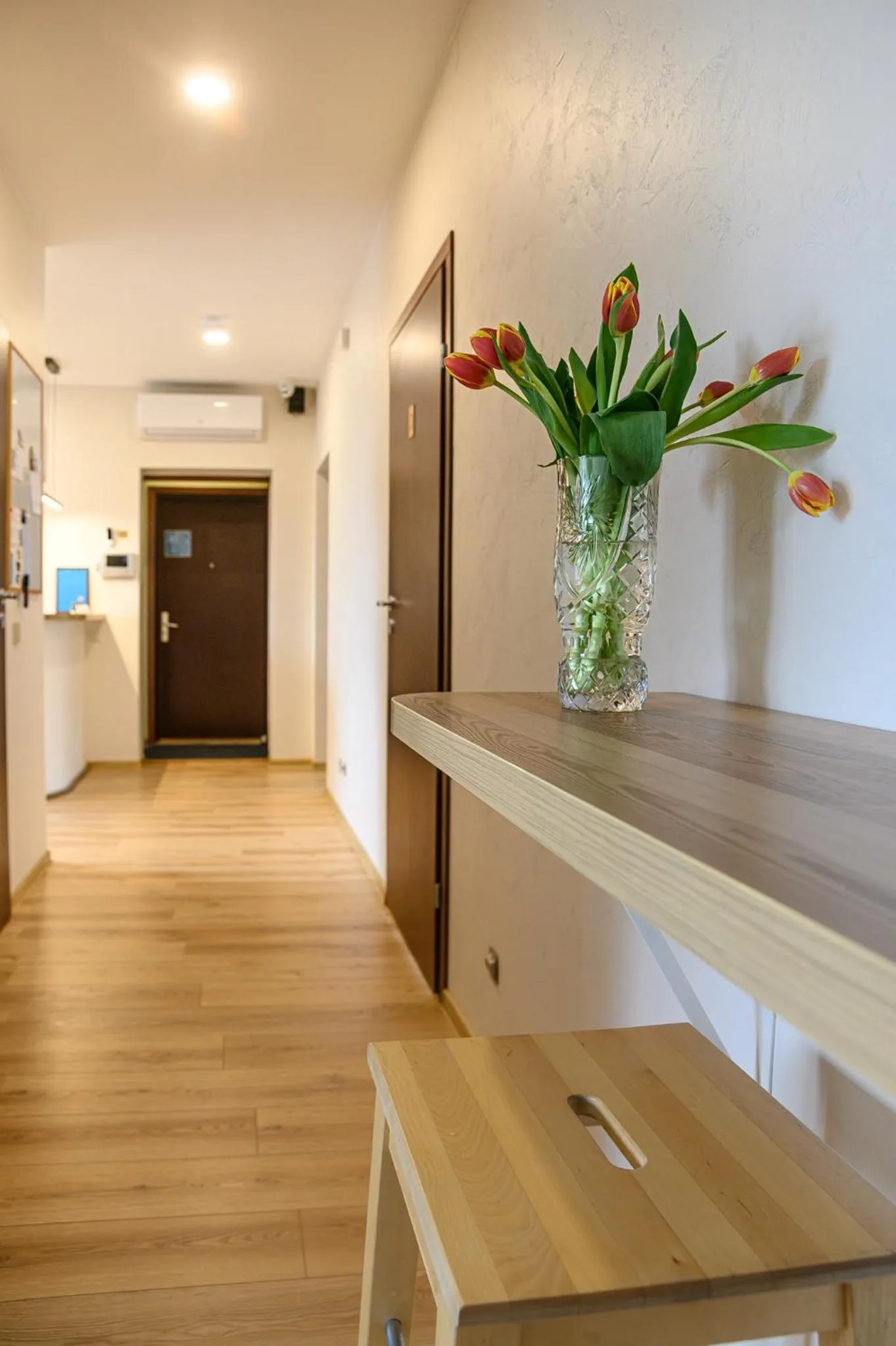 Communal lounge/ TV room in Klaipeda Hostel