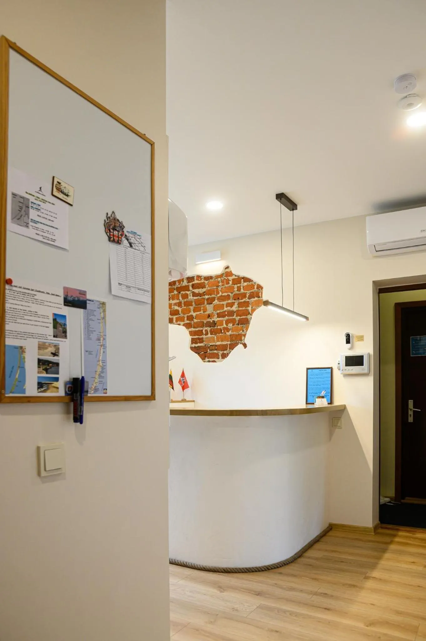 Lobby or reception in Klaipeda Hostel