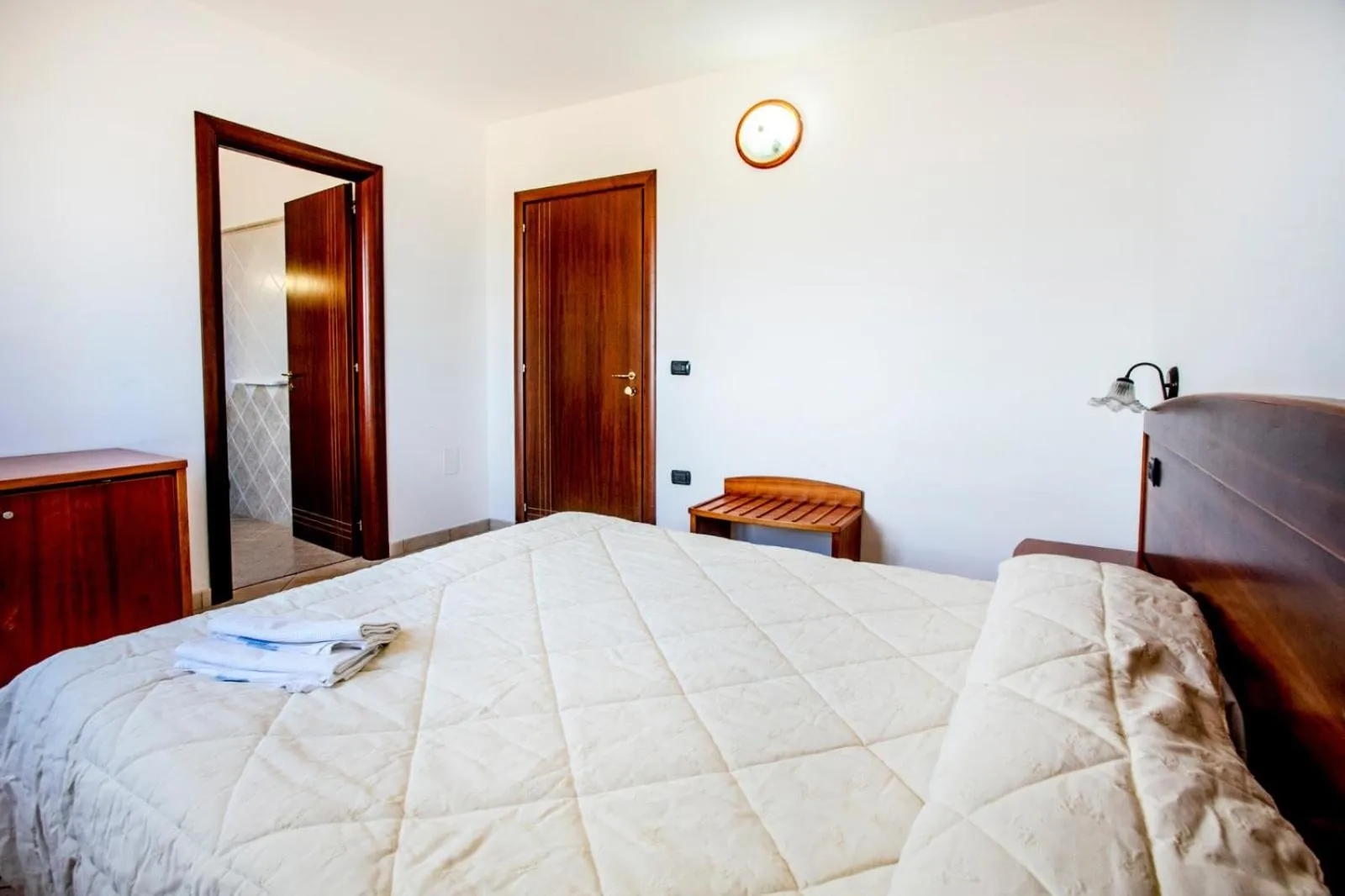 Bed in Hotel Gran Duca