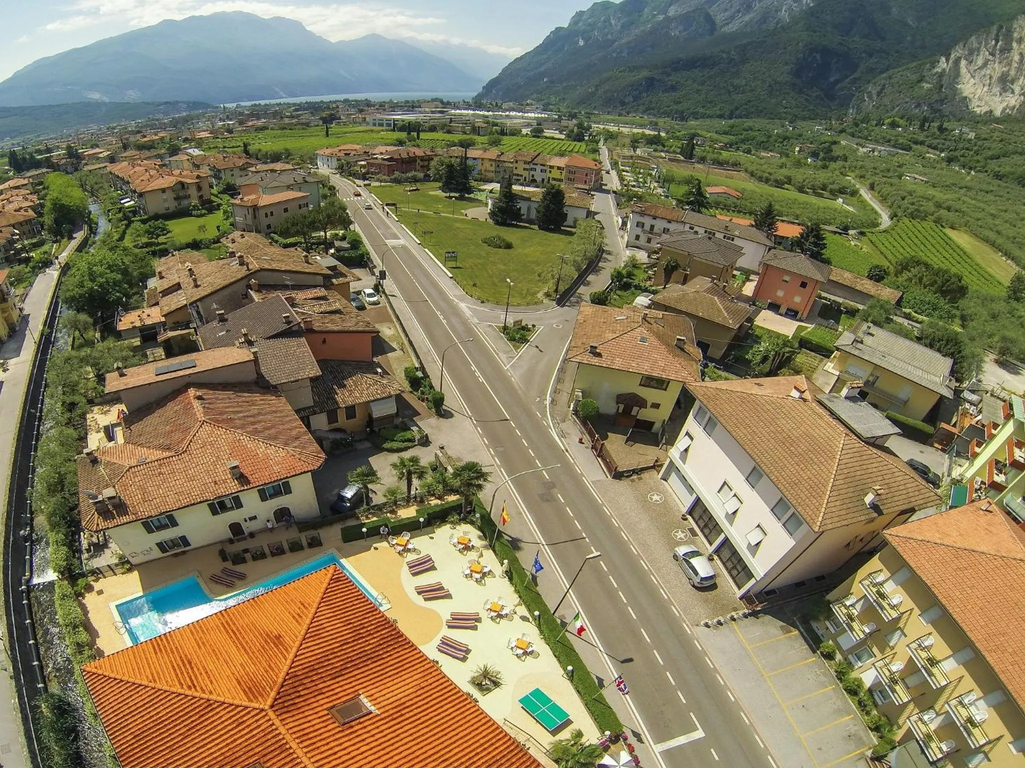 Bird's eye view in Hotel Alberello - Varone