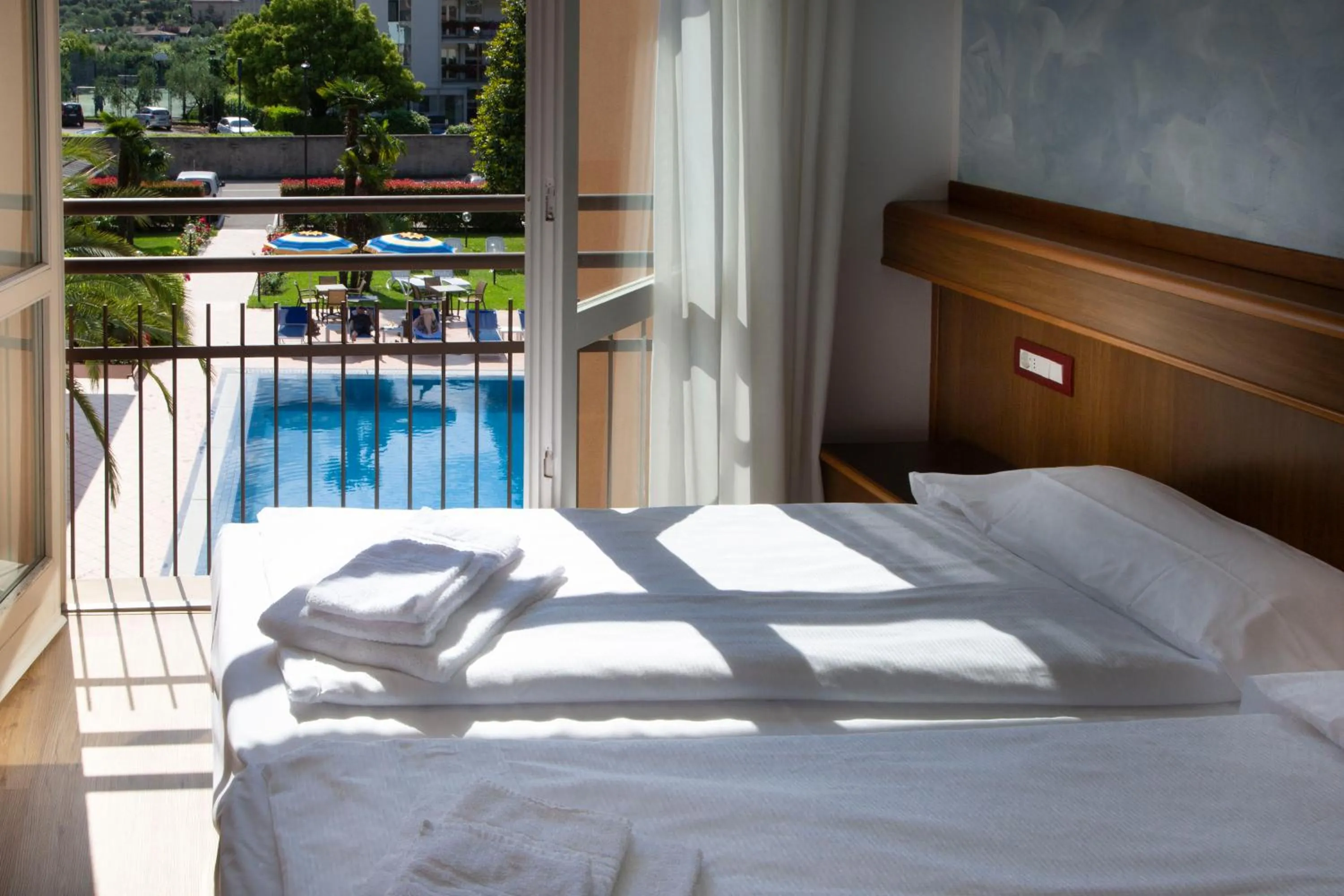 Bed in SunLake Hotel