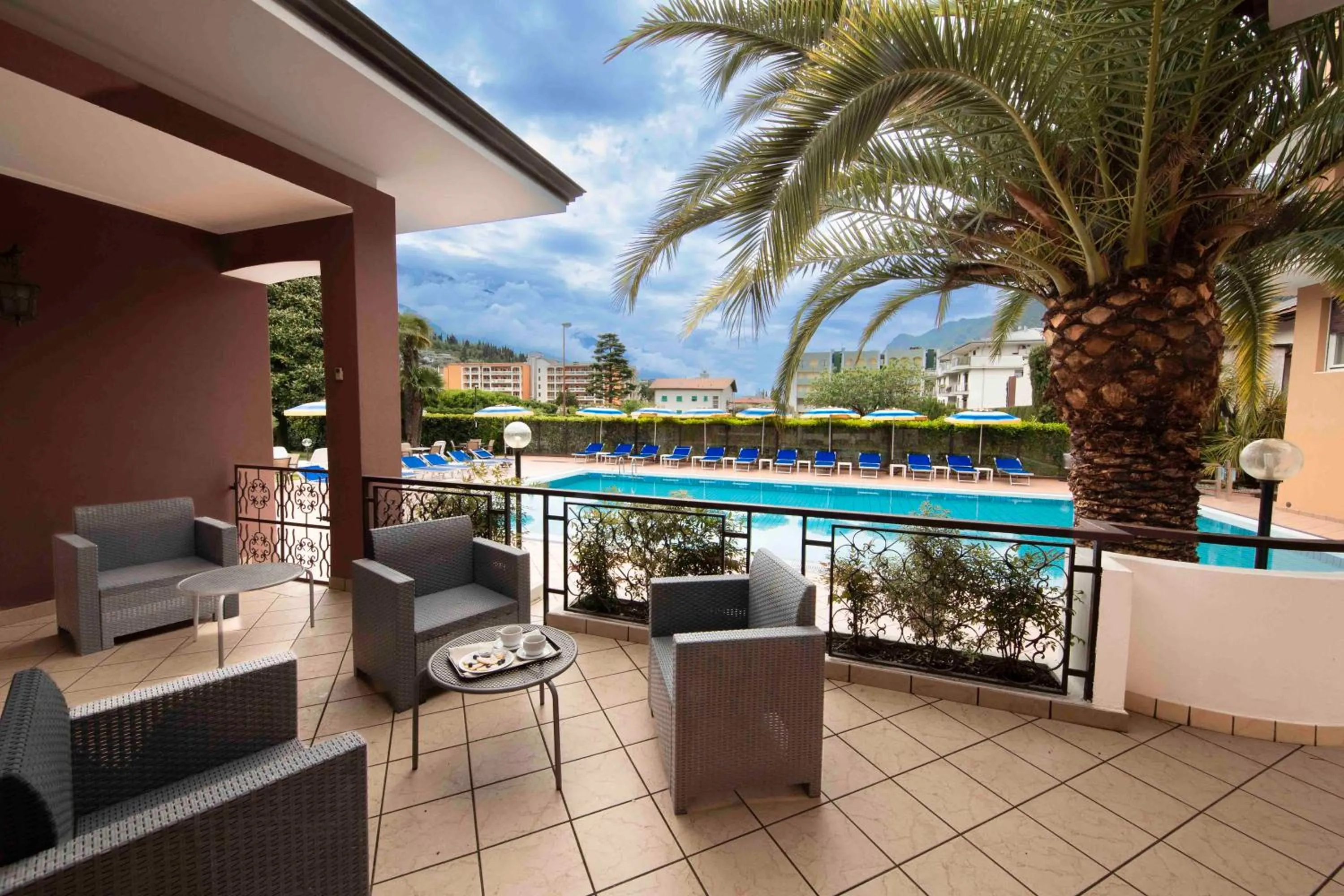 Patio in SunLake Hotel