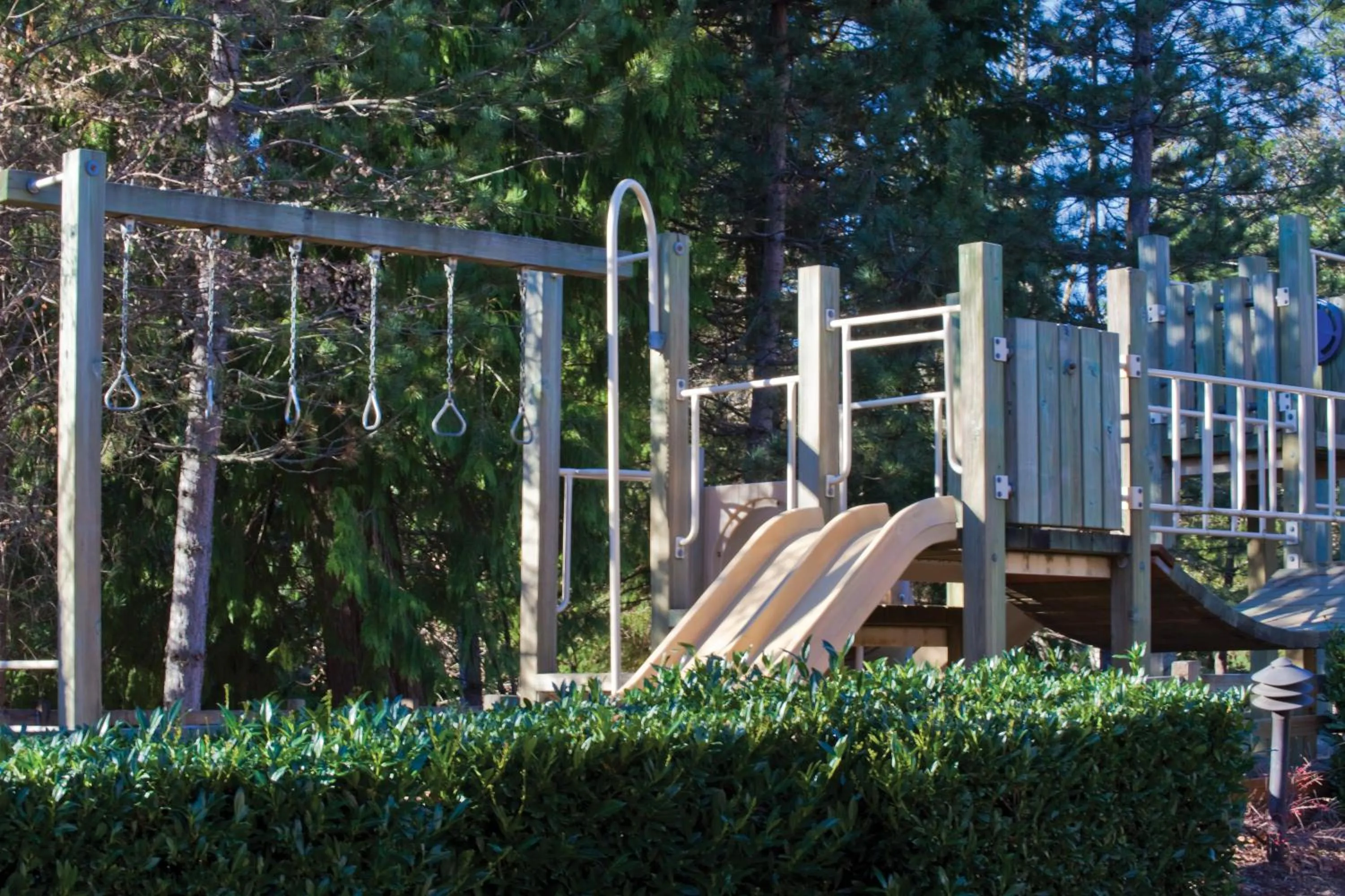 Decorative detail in Whispering Woods Resort