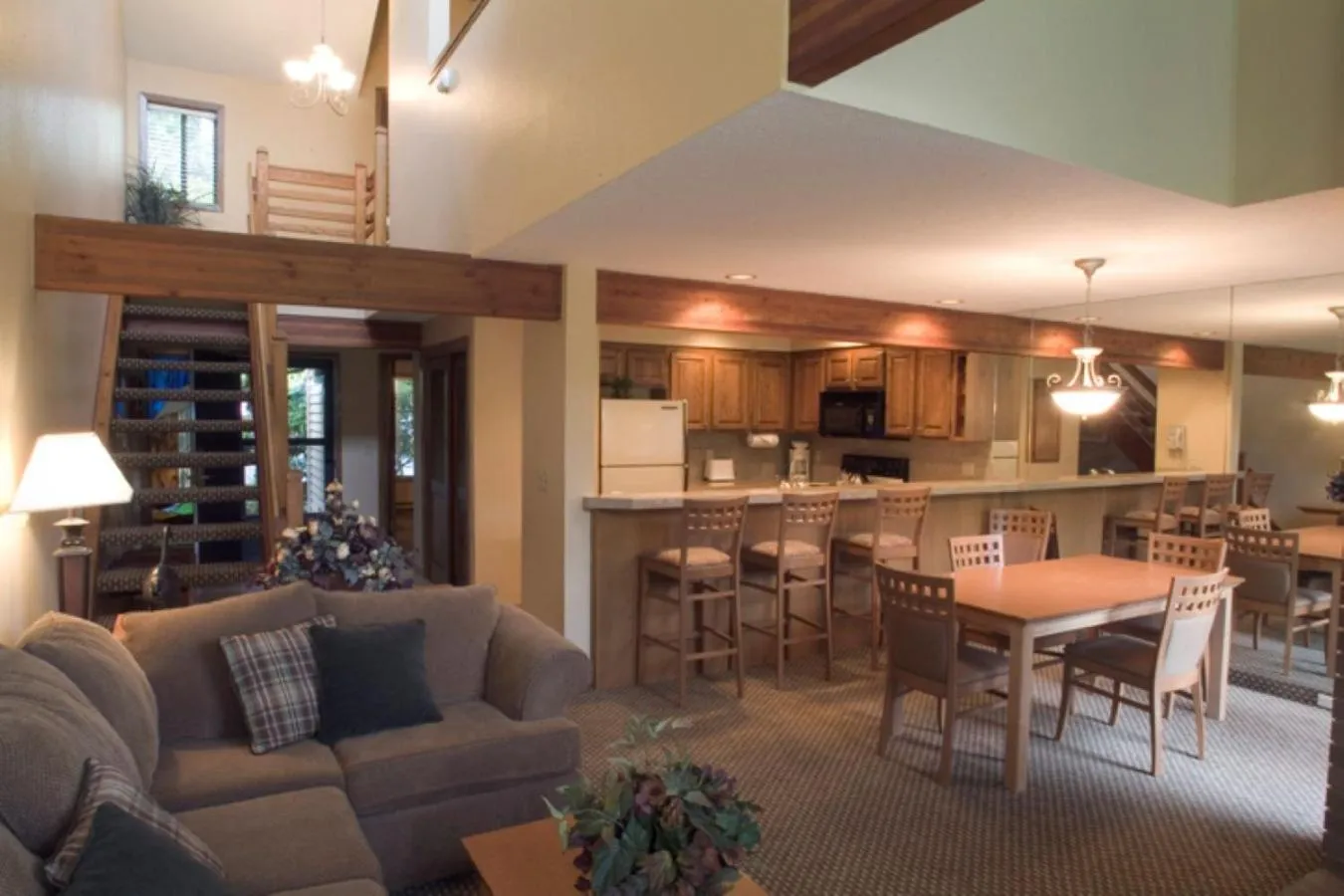 Kitchen or kitchenette in Whispering Woods Resort