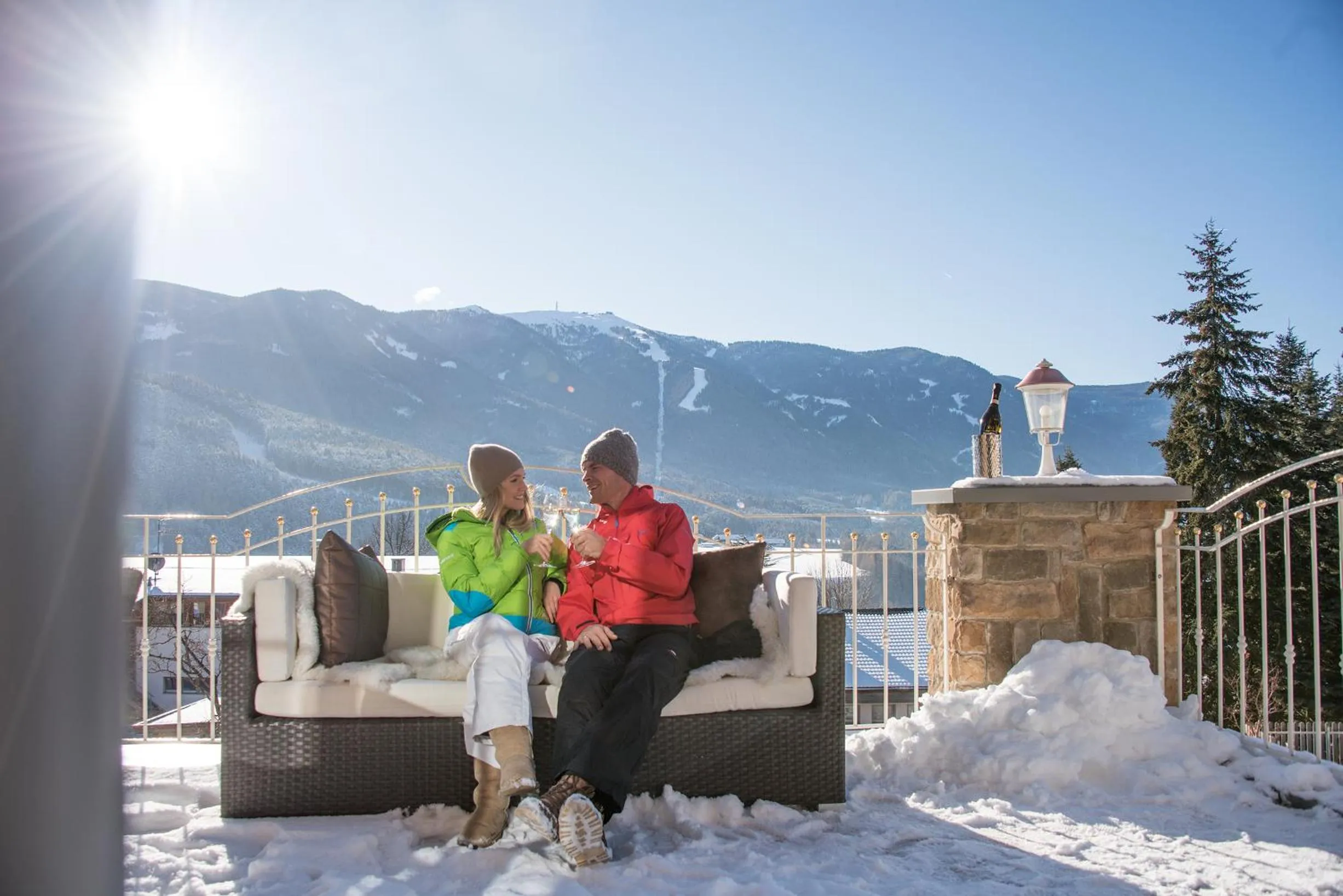 Balcony/Terrace in Hotel Waldhof