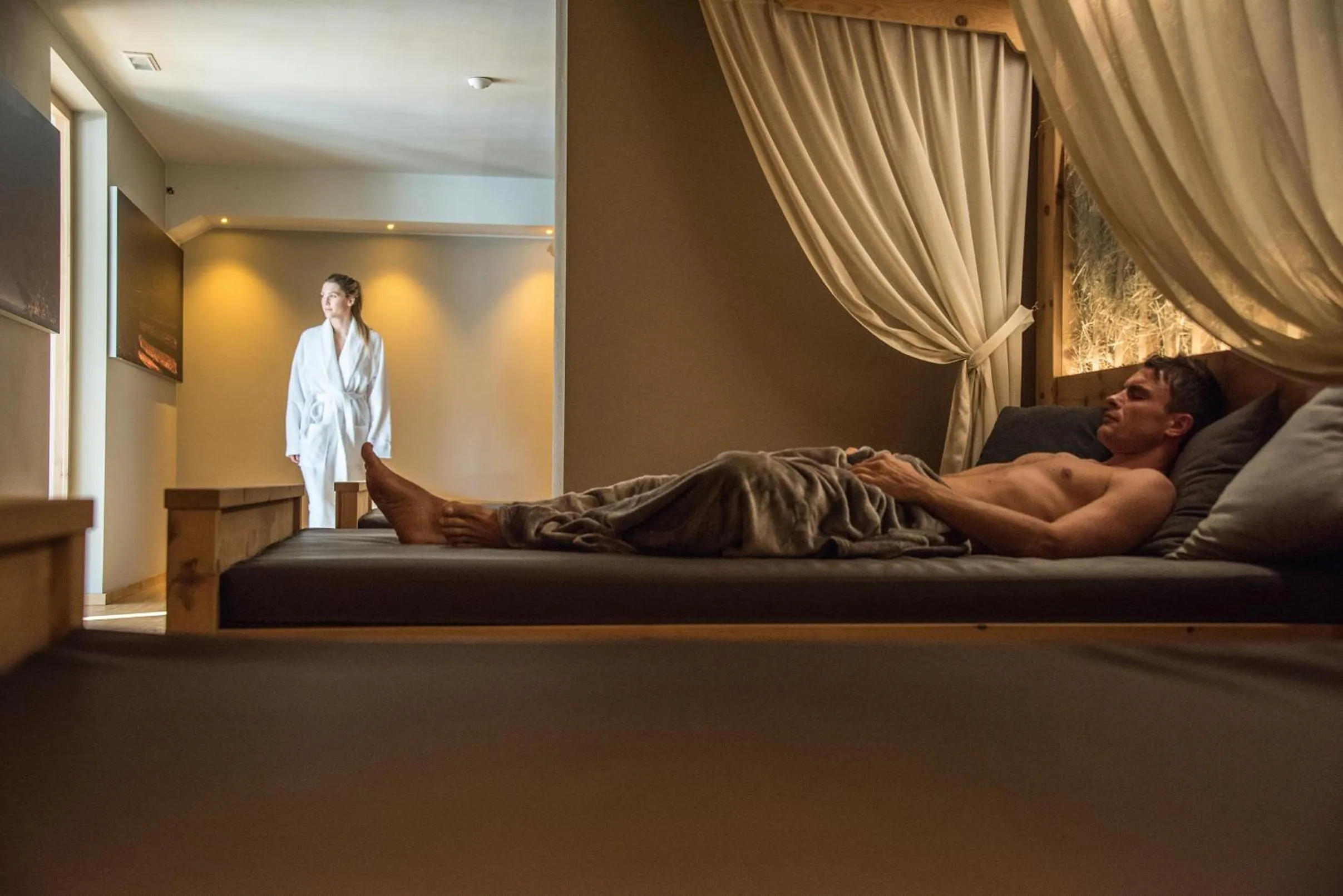 Spa and wellness centre/facilities in Hotel Waldhof