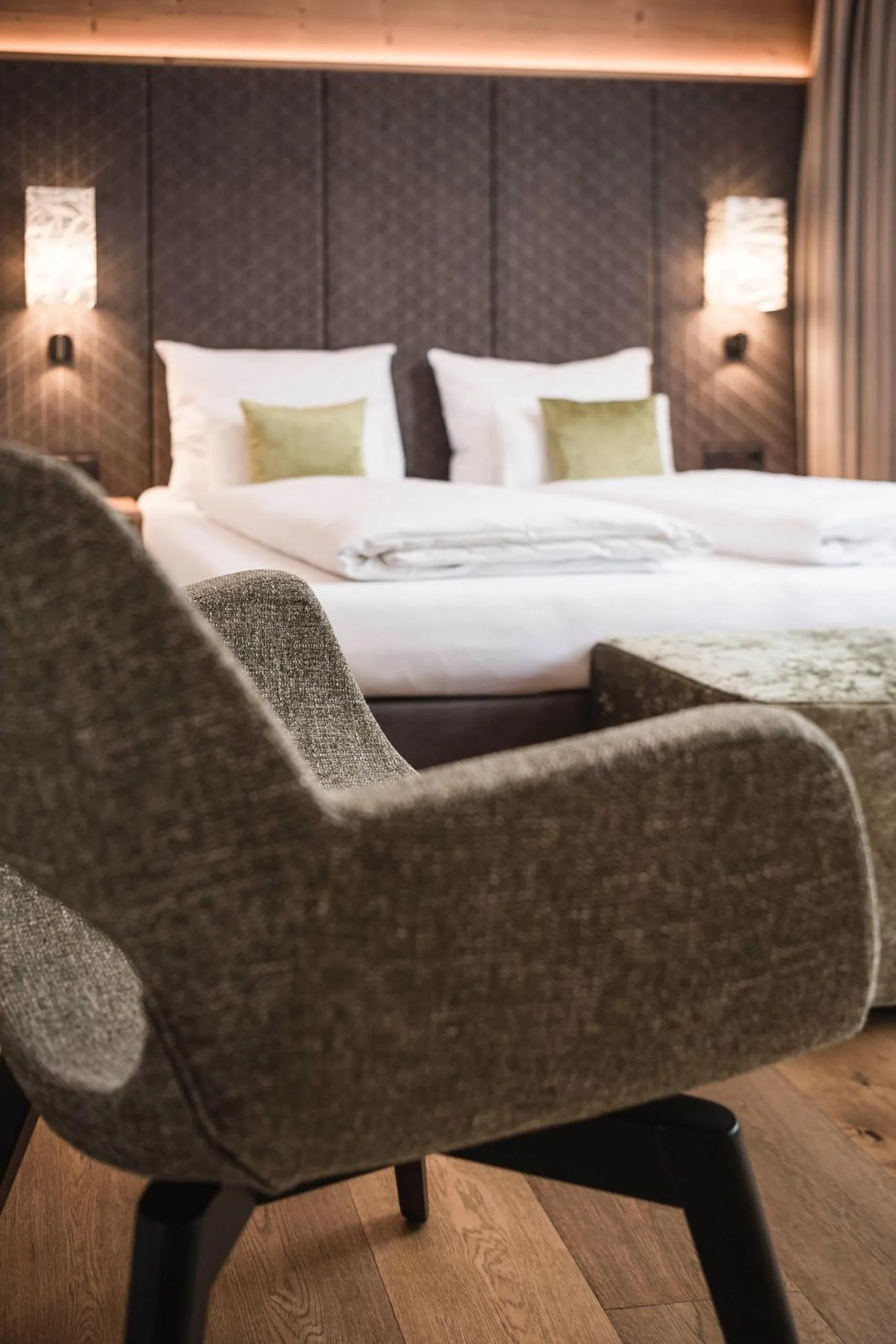 Bed in Hotel Waldhof