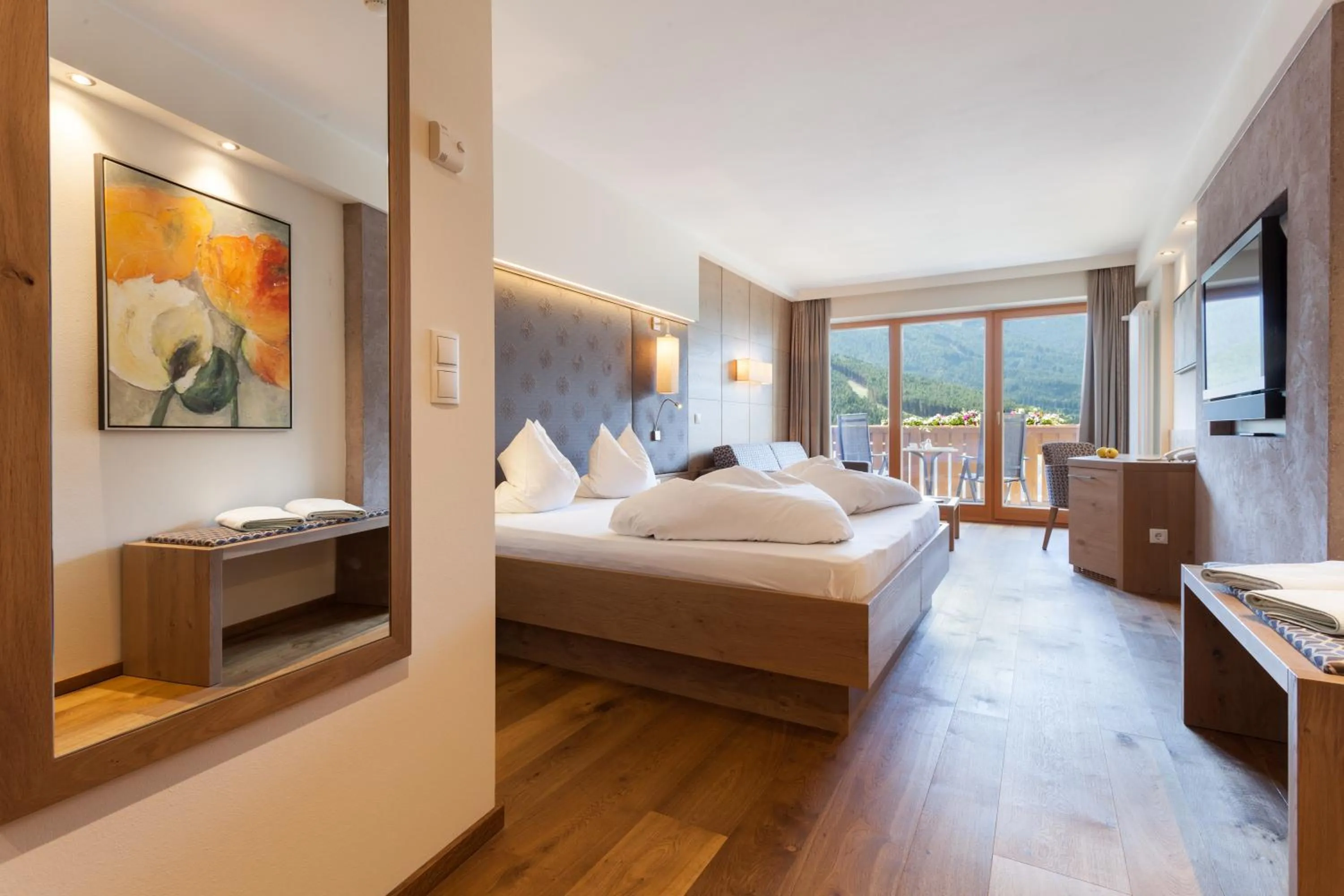 Photo of the whole room, Bed in Hotel Waldhof