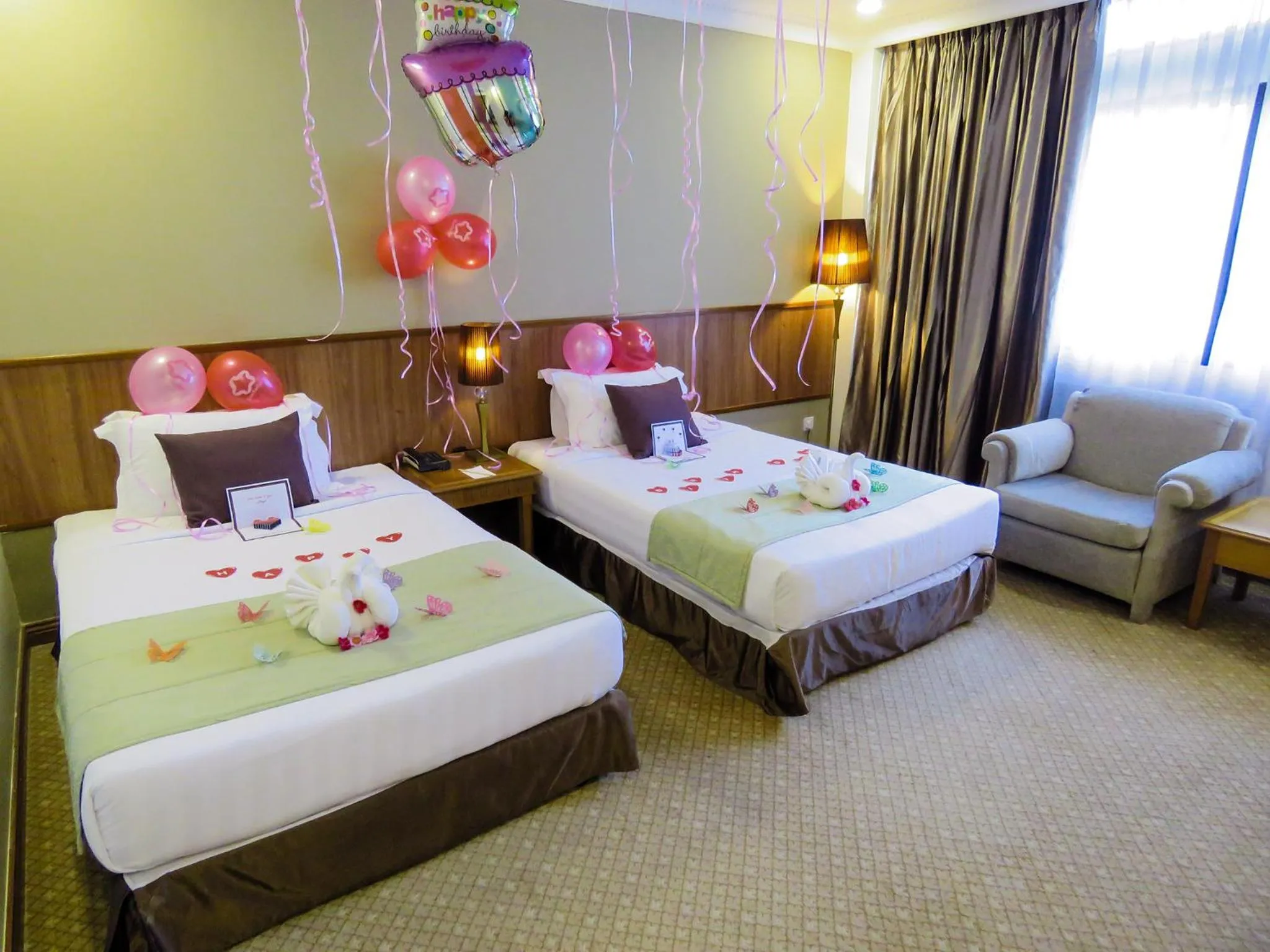 Decorative detail, Bed in StarLodge