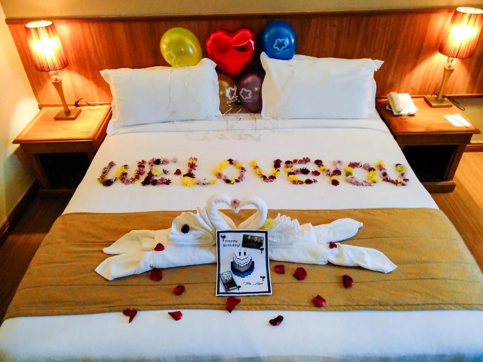 Decorative detail, Bed in StarLodge