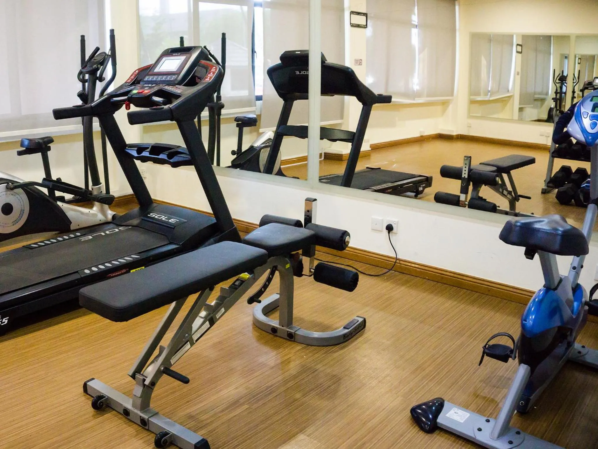 Fitness centre/facilities in StarLodge
