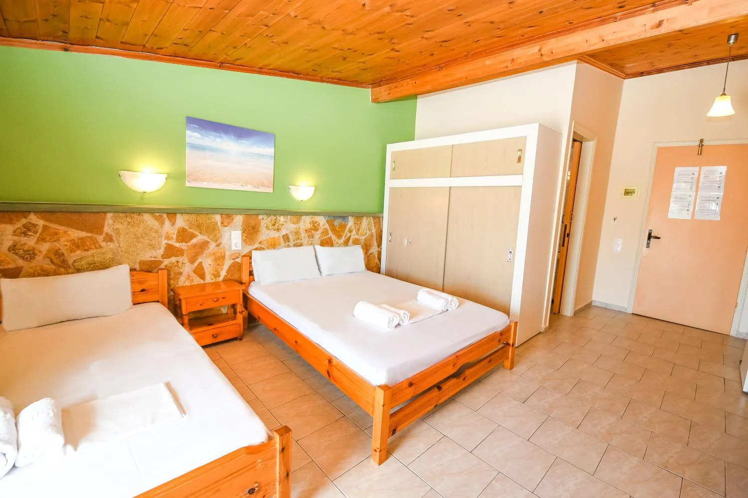 Bed in Vanessa Hotel