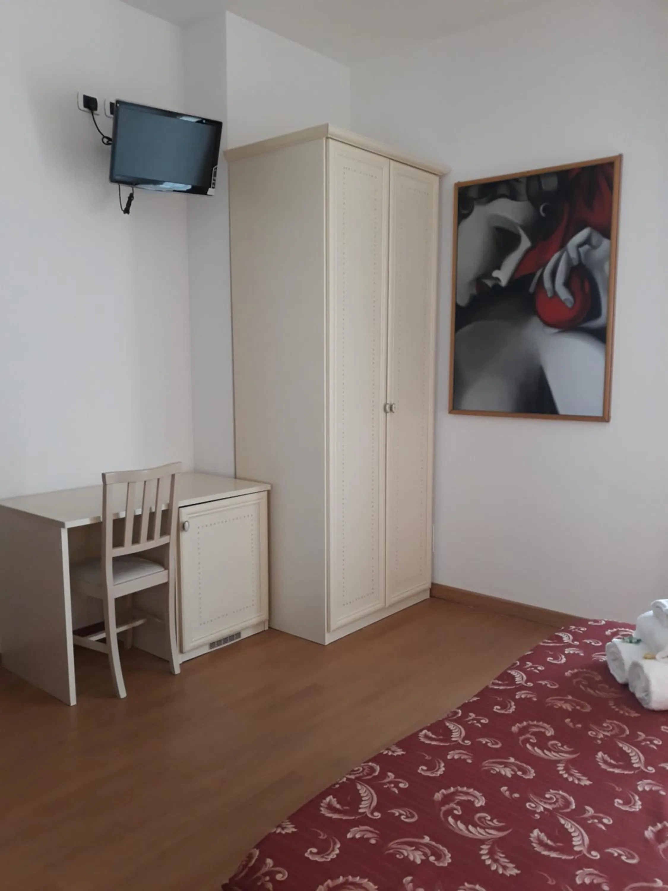 Bed in Hotel La Palazzina