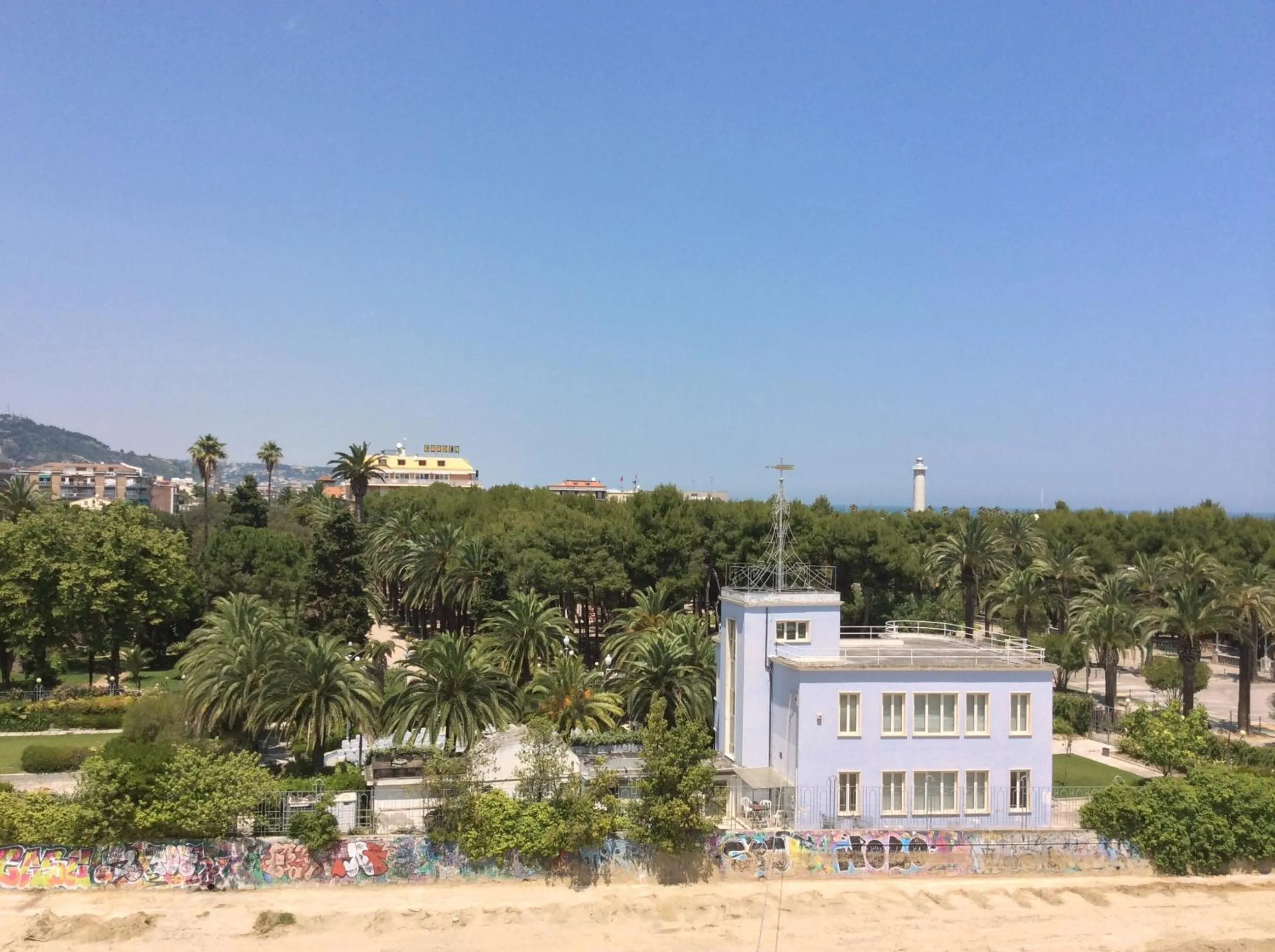 Bird's eye view in Hotel La Palazzina