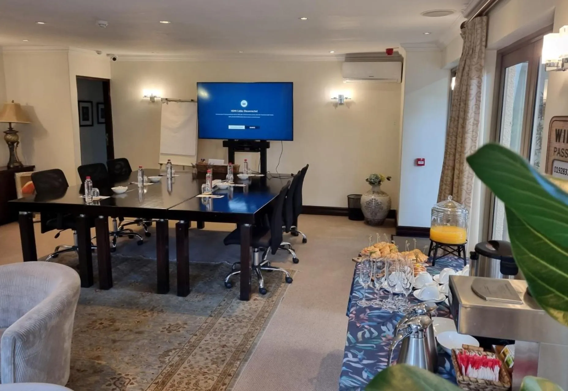 Meeting/conference room in The Syrene Boutique Hotel