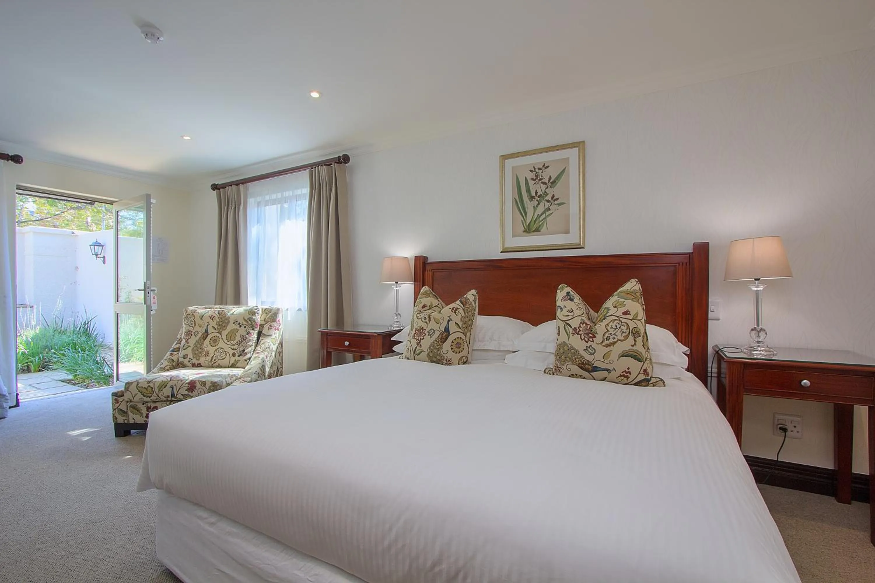 Bed in The Syrene Boutique Hotel