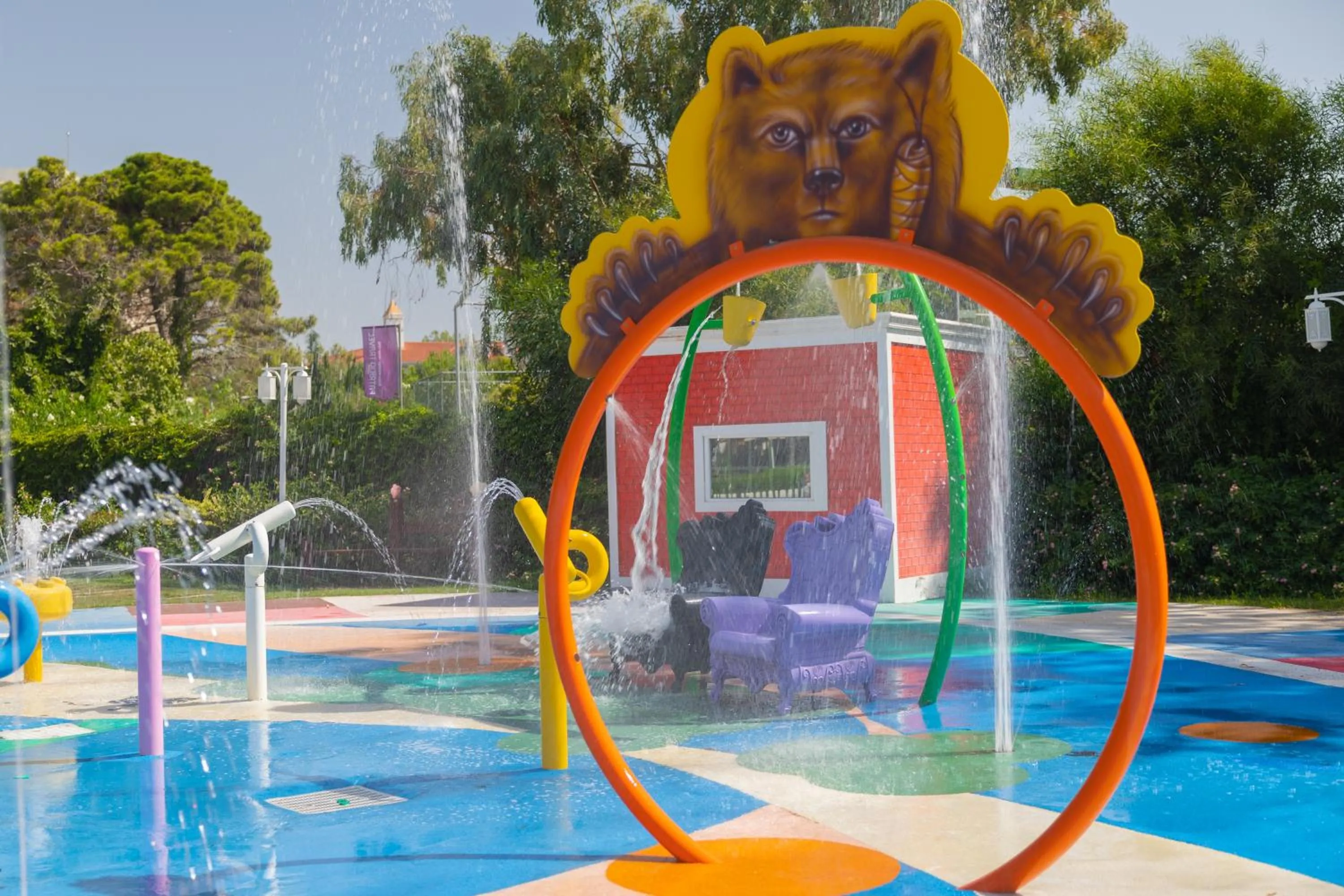 Aqua park in Sueno Hotels Beach Side