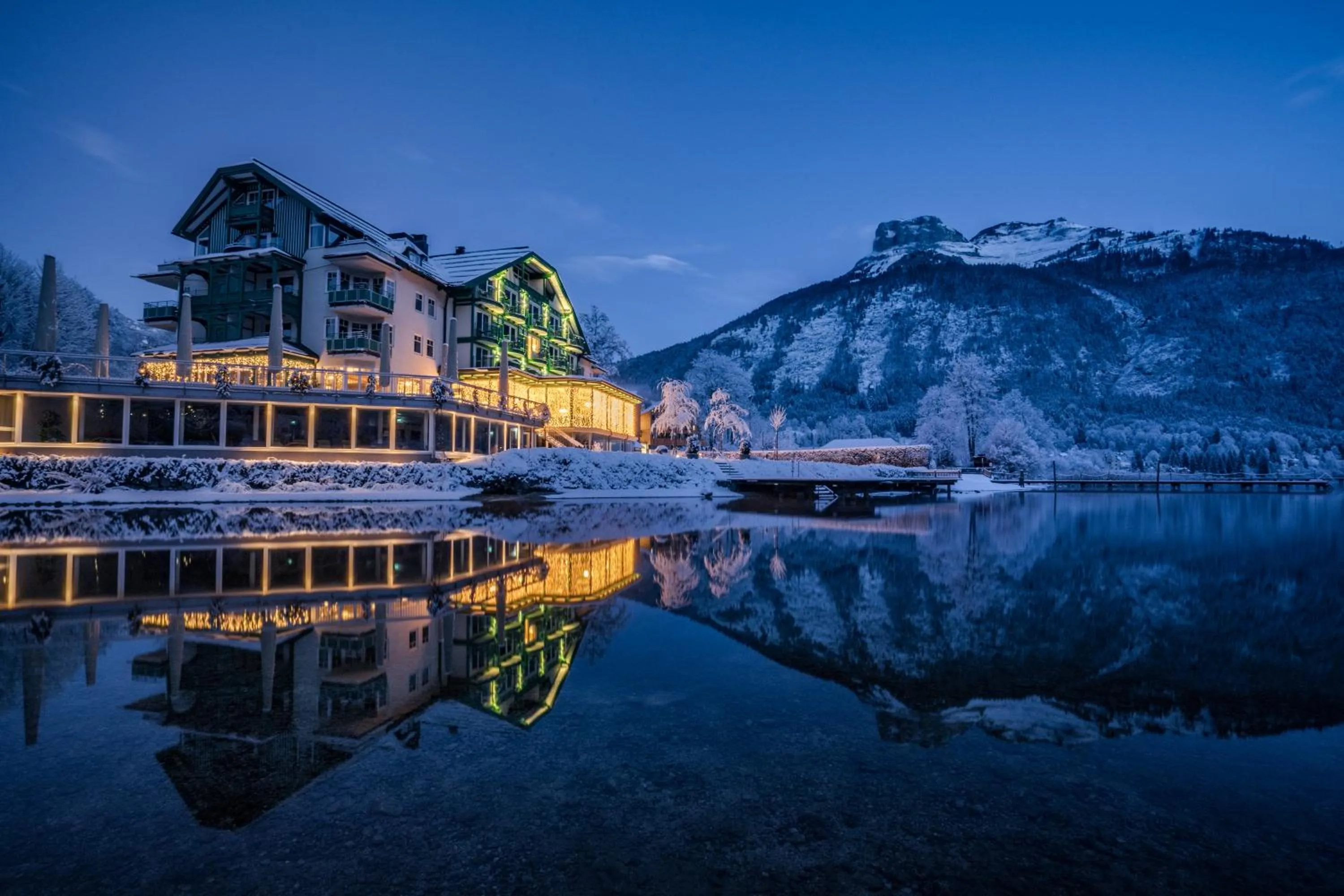 Property building in Seevilla Altaussee