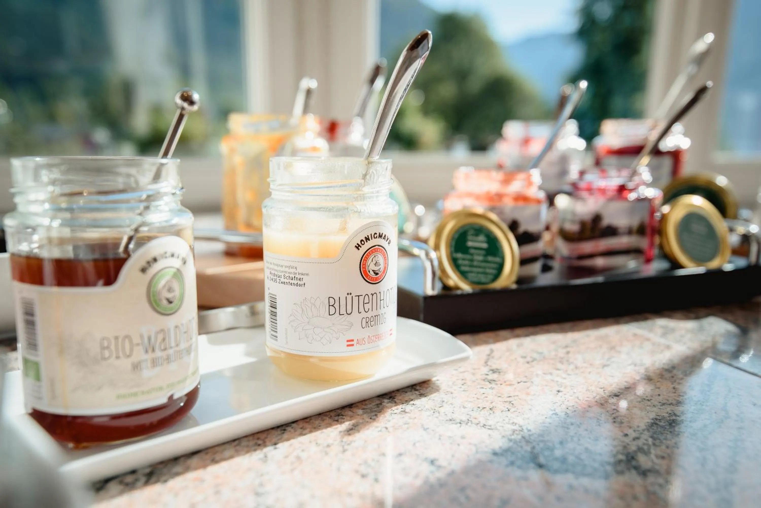 Buffet breakfast in Seevilla Altaussee