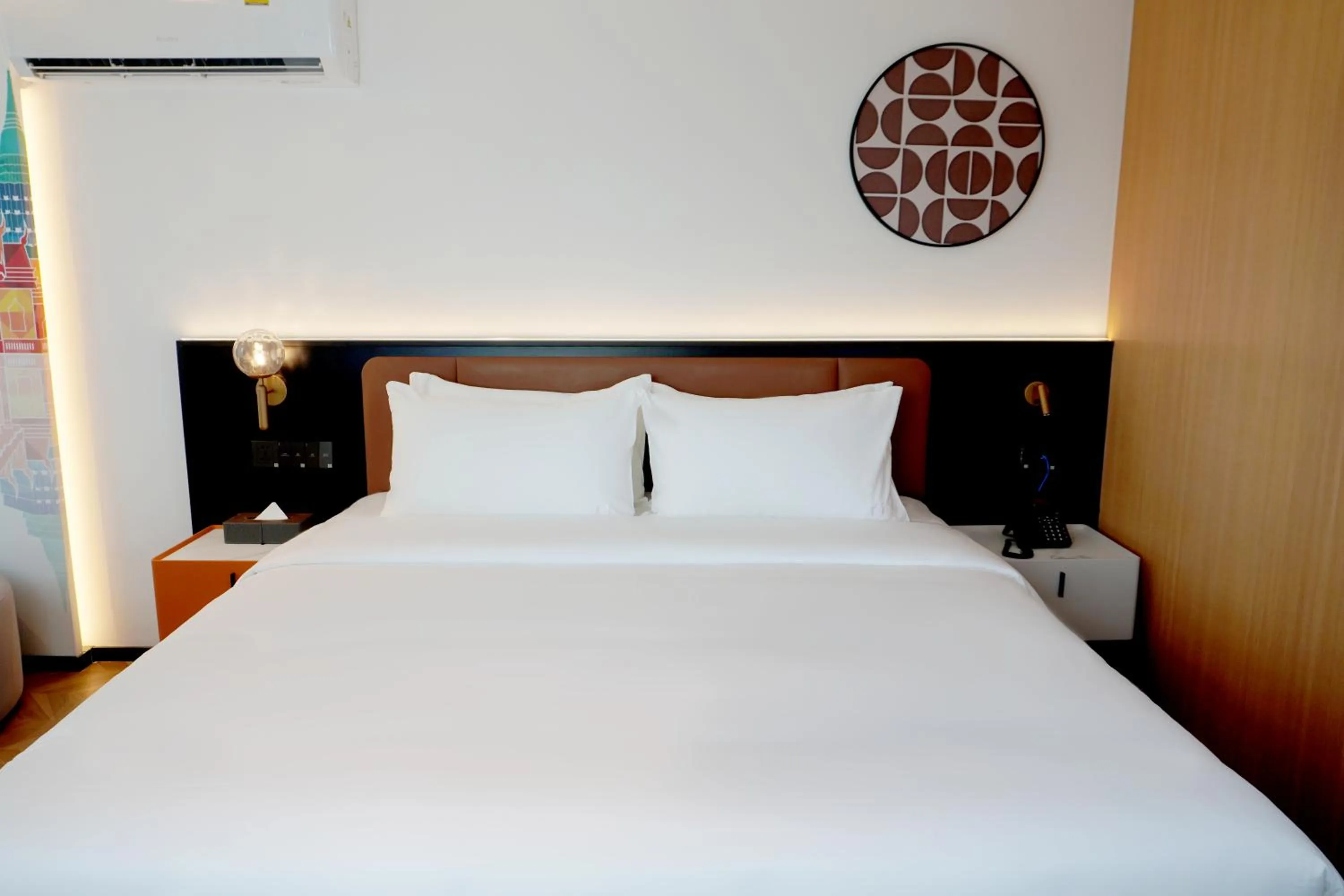 Bed in L-sevenhotel