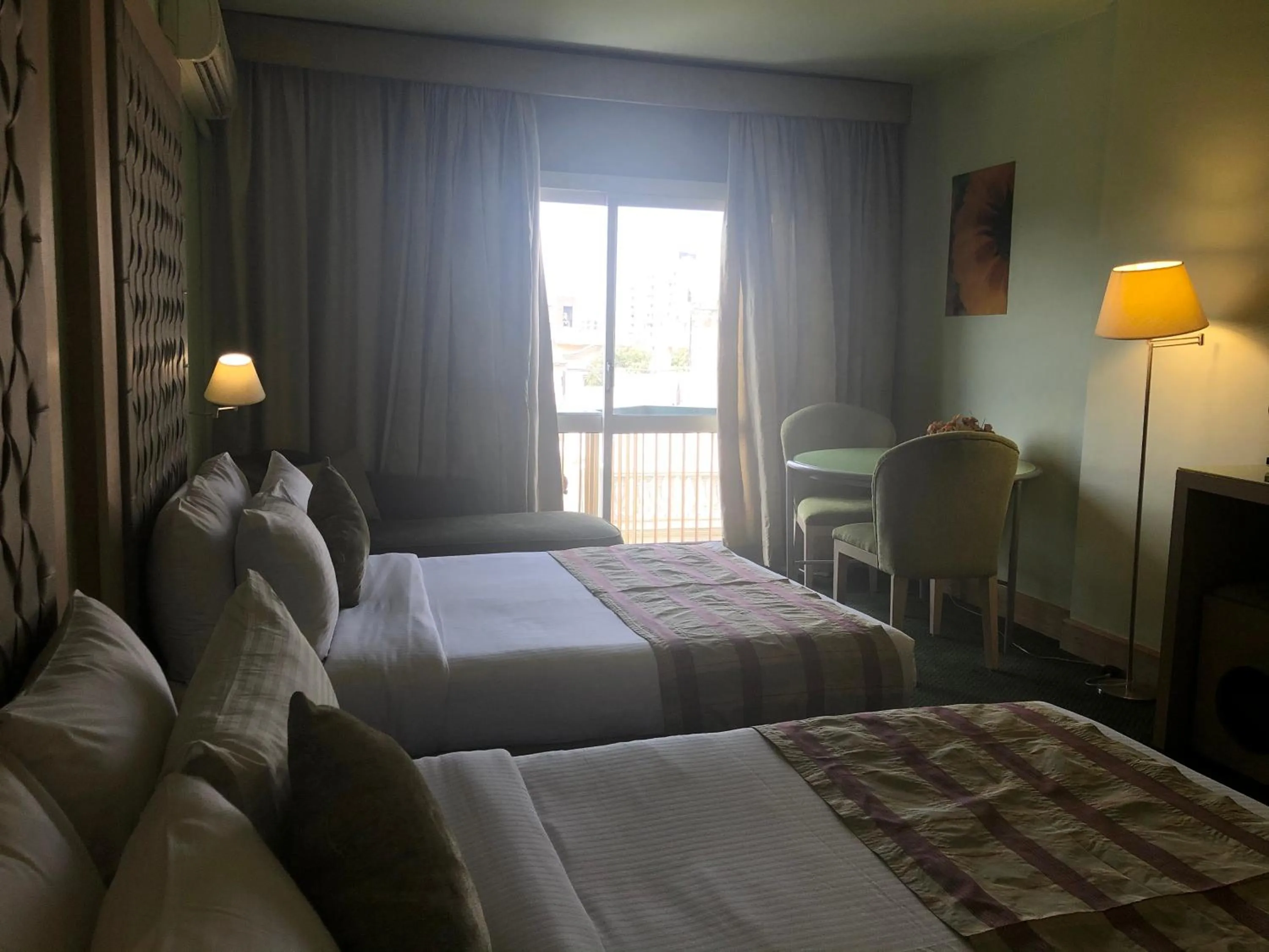 Bed in Santana Hotel Cairo