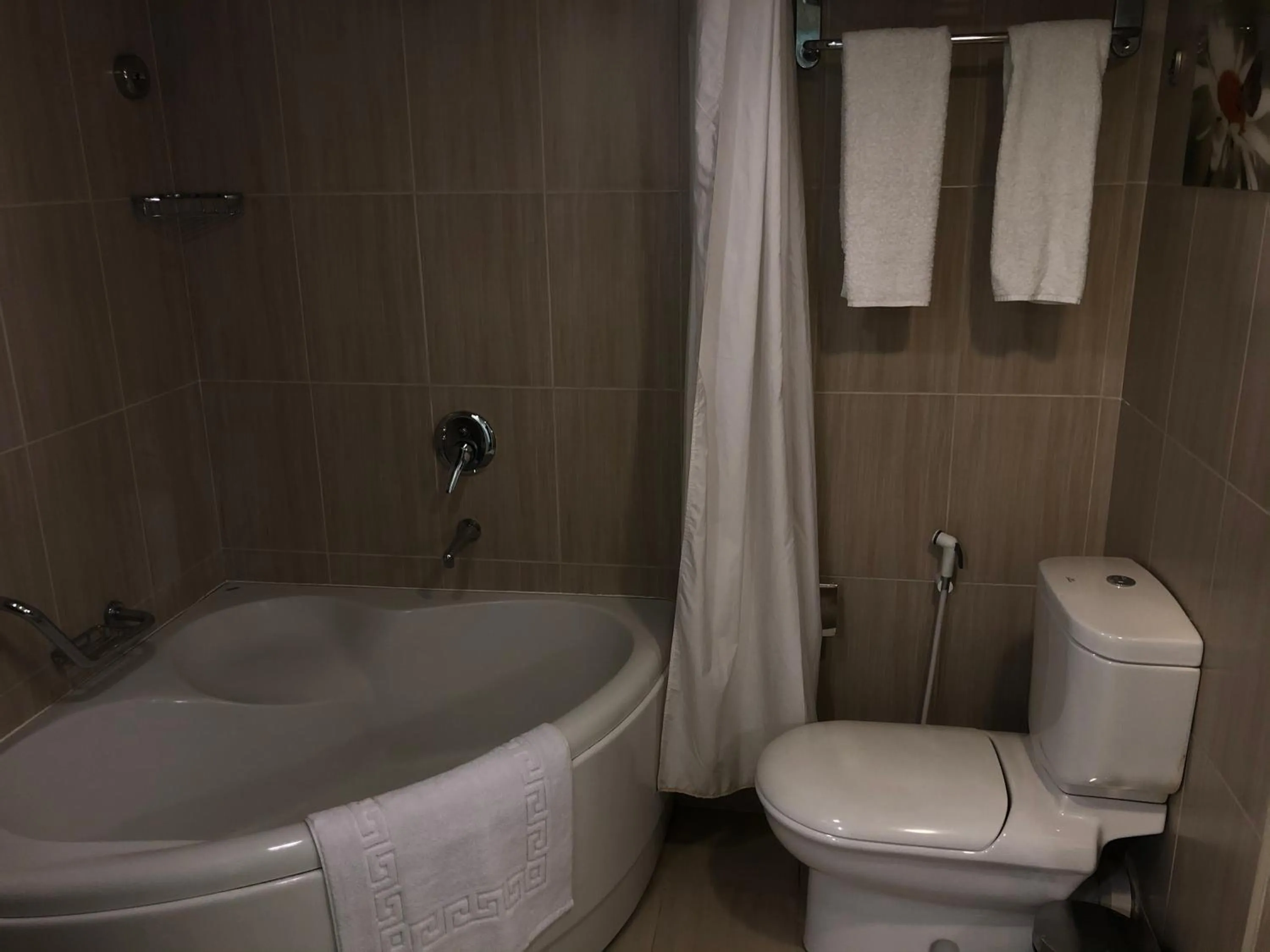 Toilet in Santana Hotel Cairo