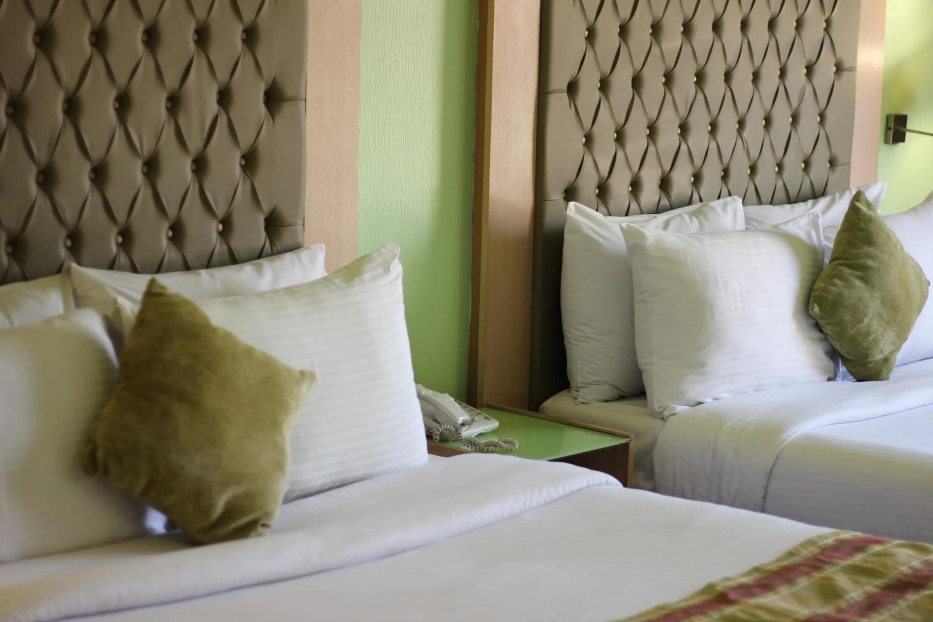 Bed in Santana Hotel Cairo