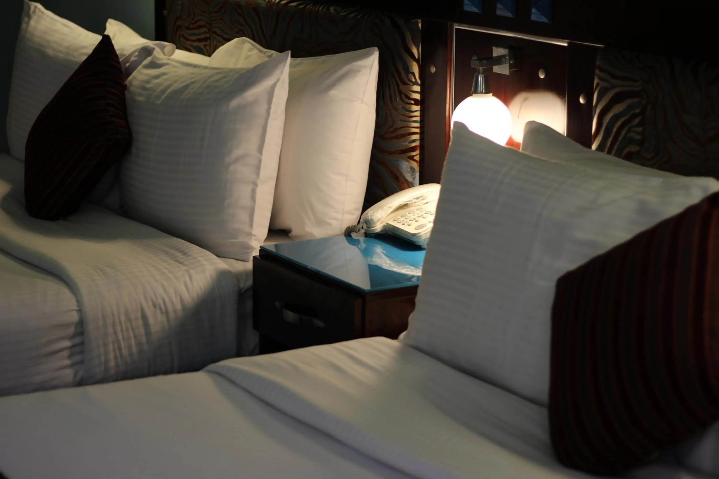 Bed in Santana Hotel Cairo