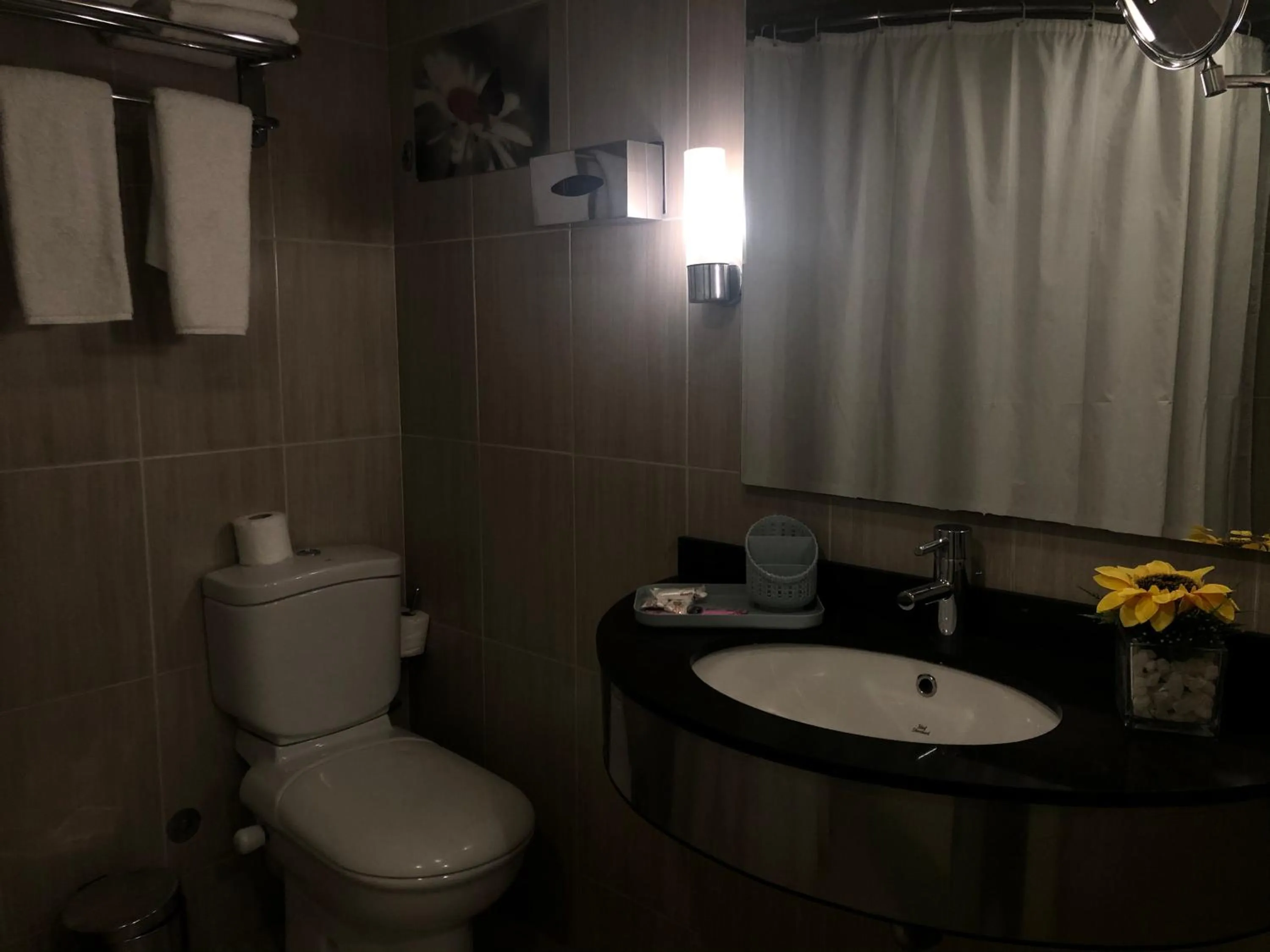 Bathroom in Santana Hotel Cairo