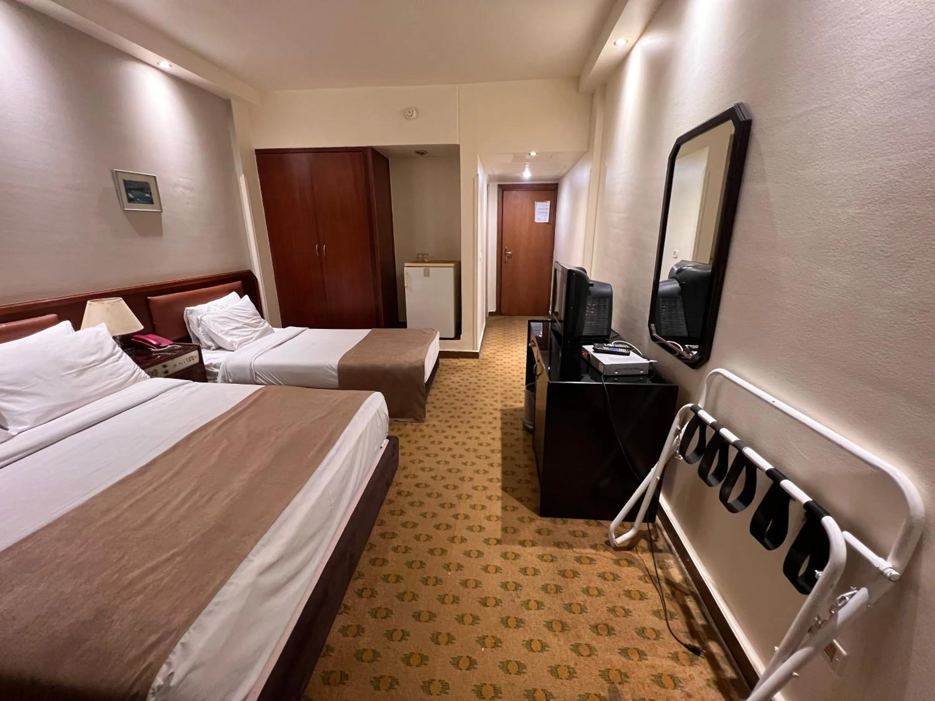 Bed in Santana Hotel Cairo