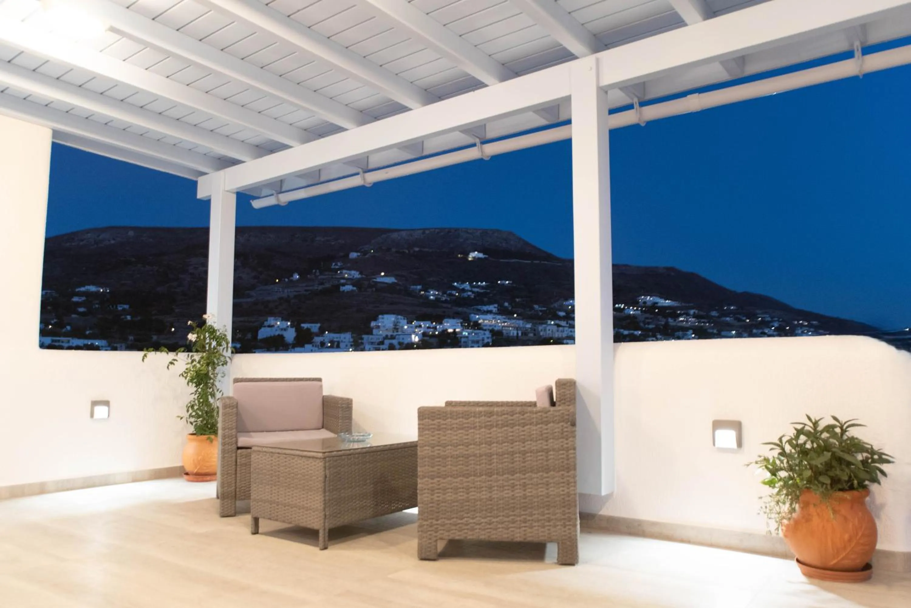 Patio in Kontaratos Studios & Apartments