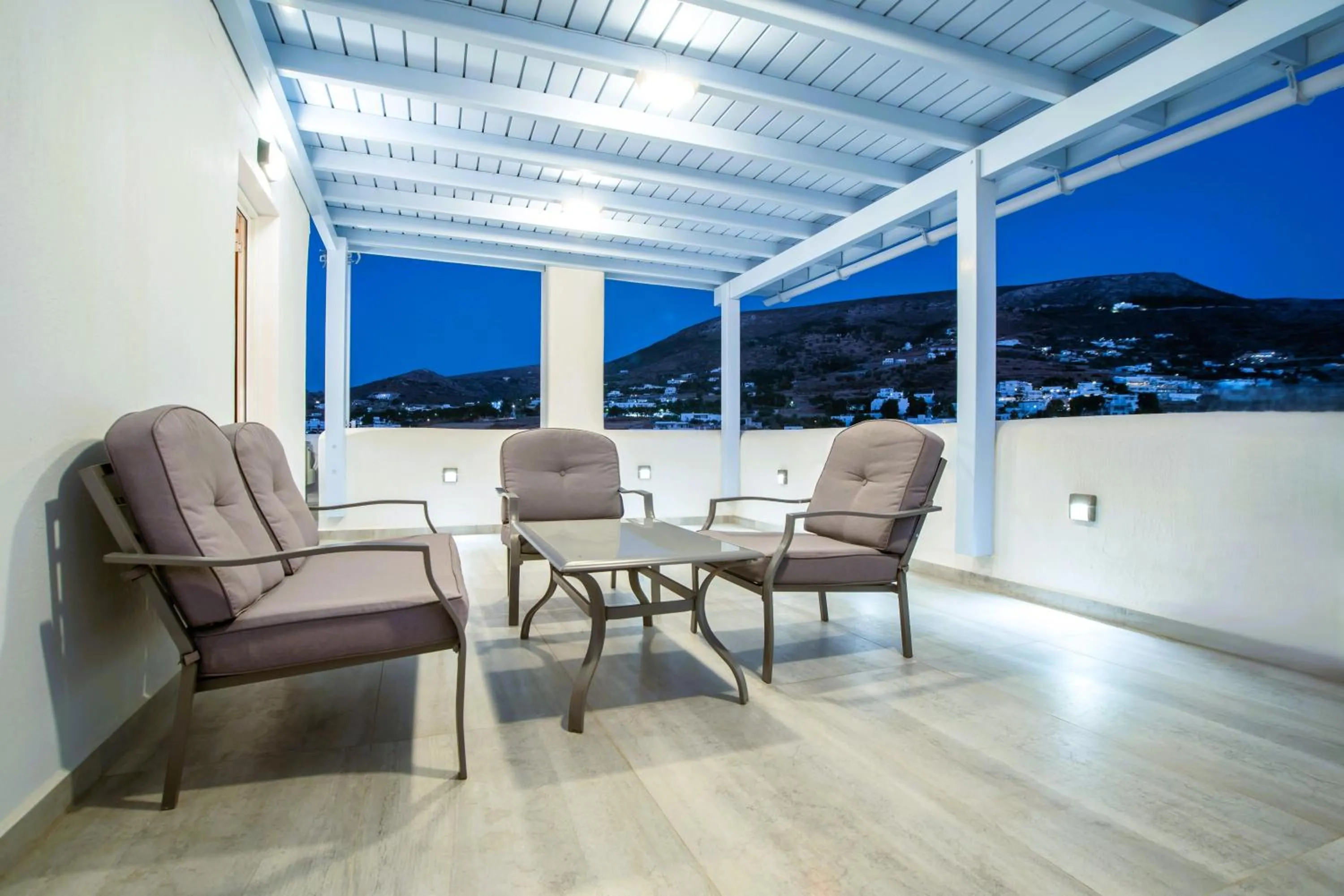 Patio in Kontaratos Studios & Apartments