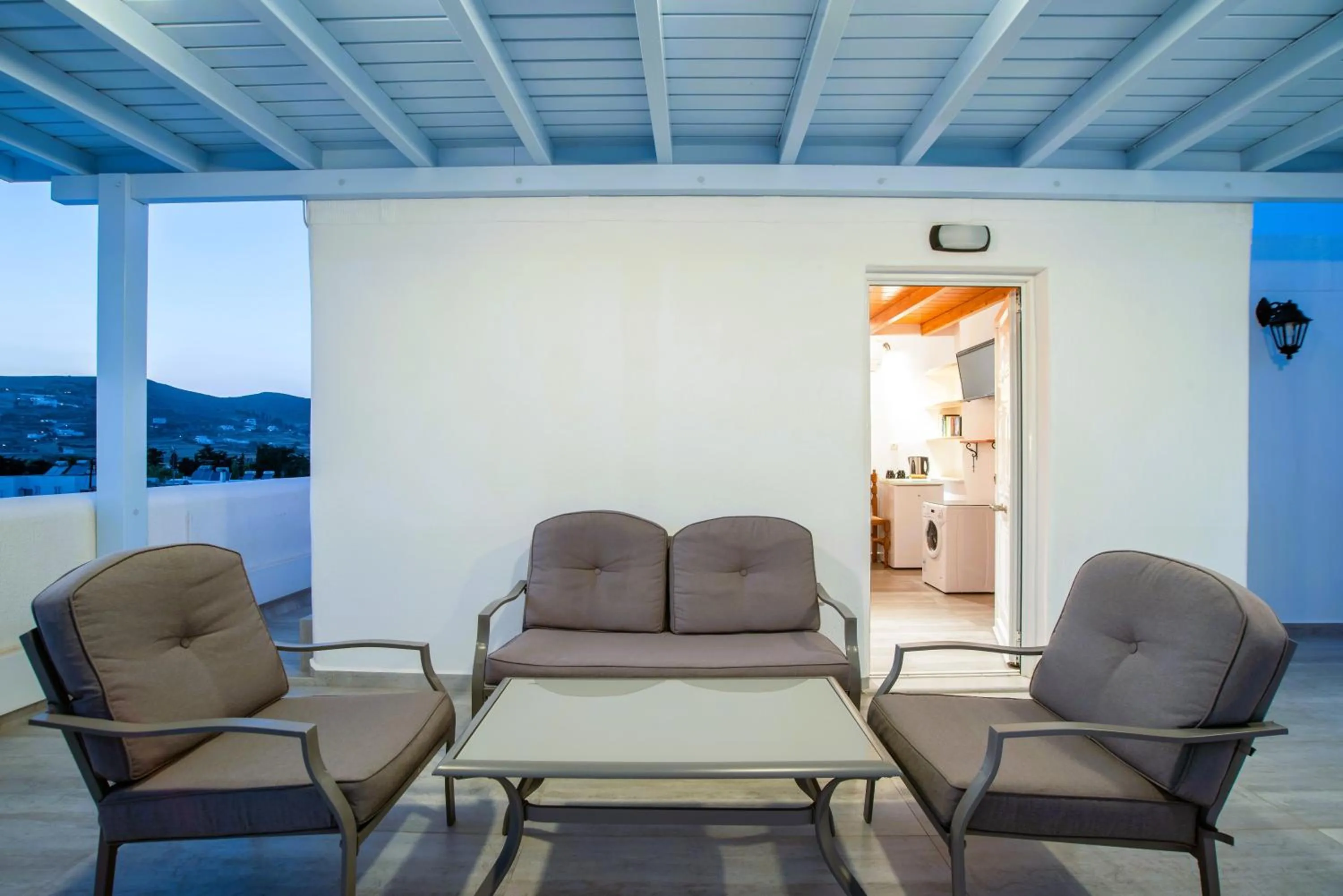 Balcony/Terrace in Kontaratos Studios & Apartments