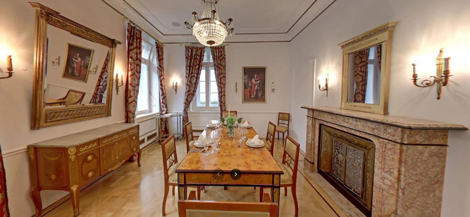 Seating area, Restaurant/Places to Eat in Hotel "Friedrich-Franz-Palais"