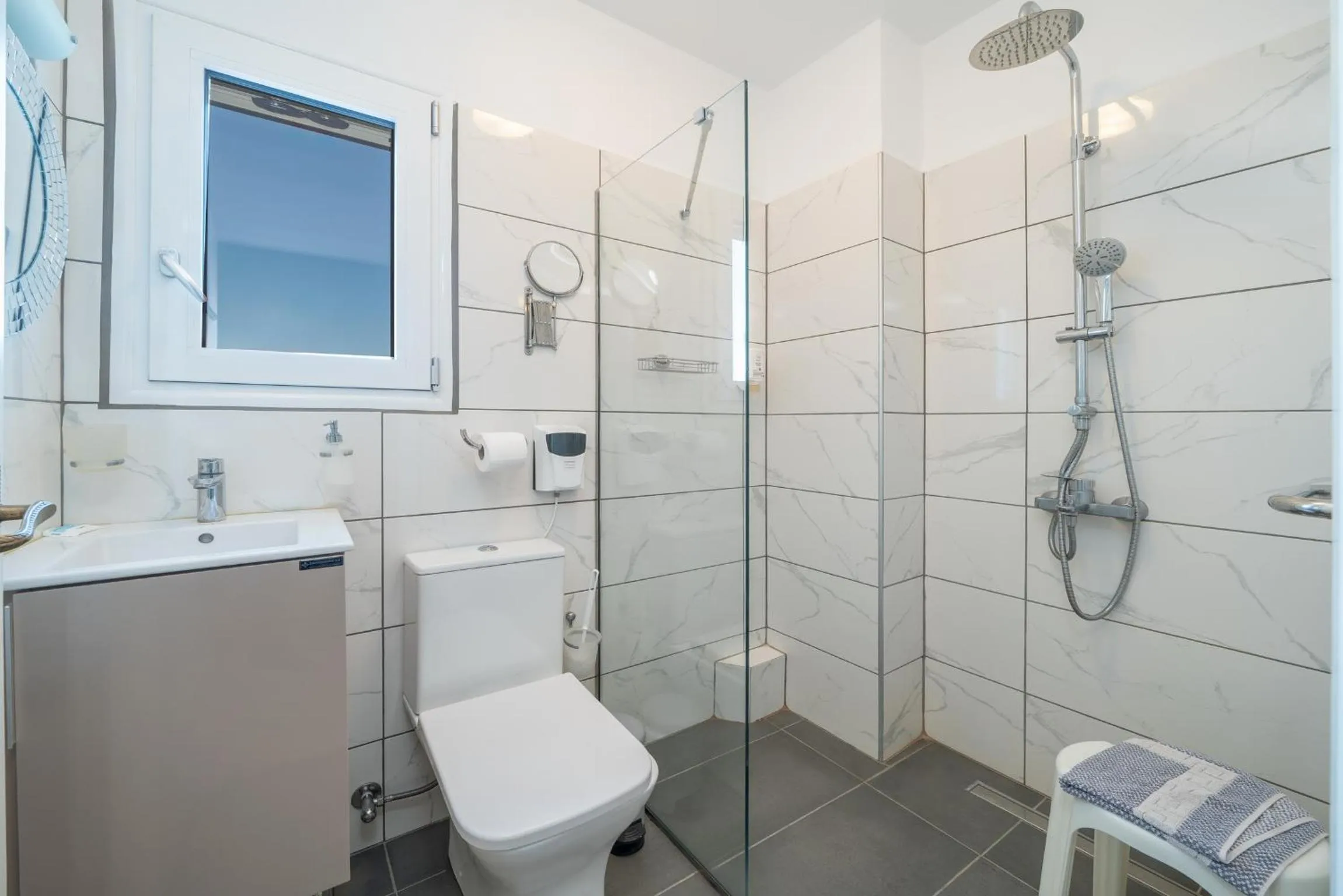 Shower in Stella Hotel Apartments