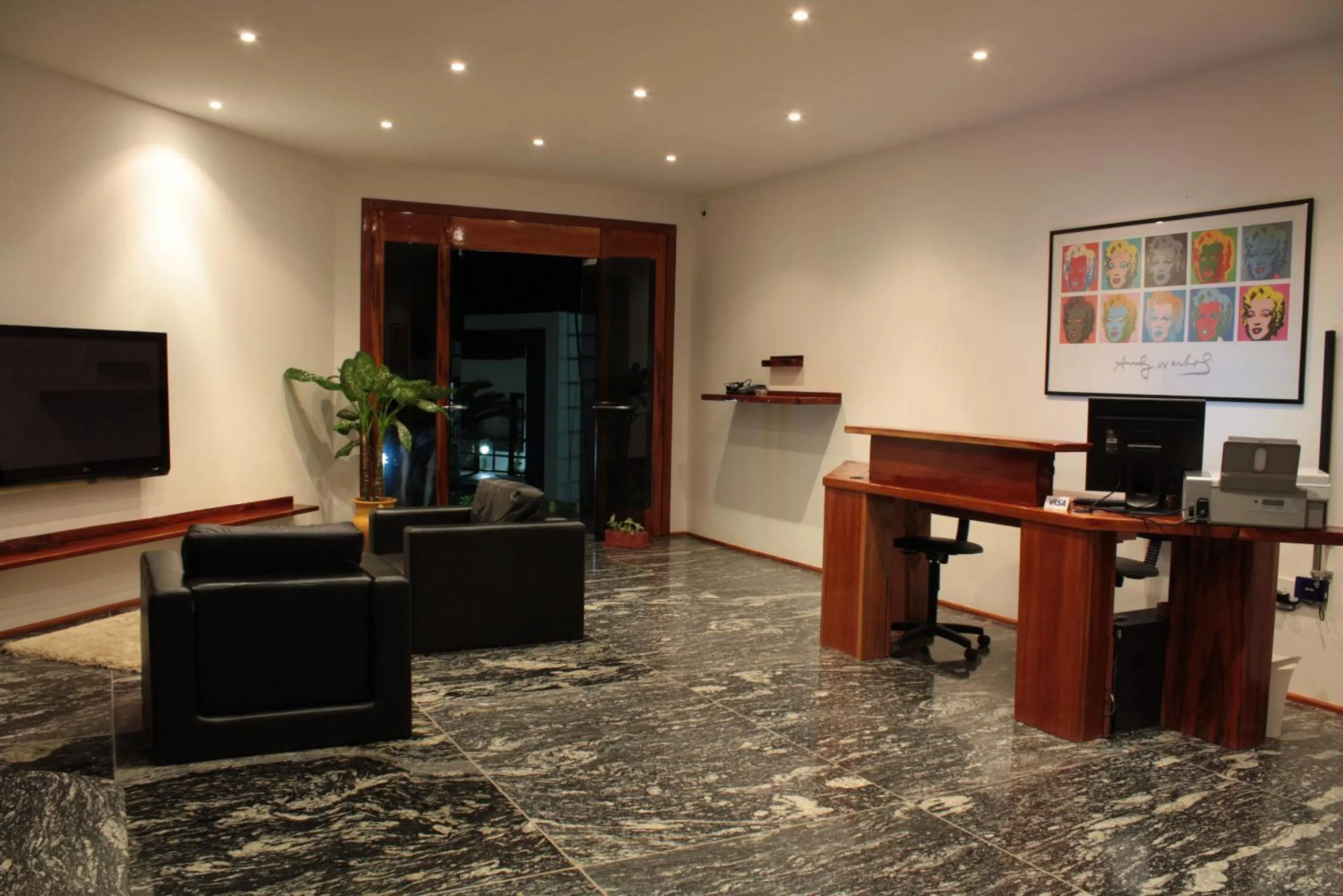 Lobby or reception in Hotel Pousada Canoa Quebrada