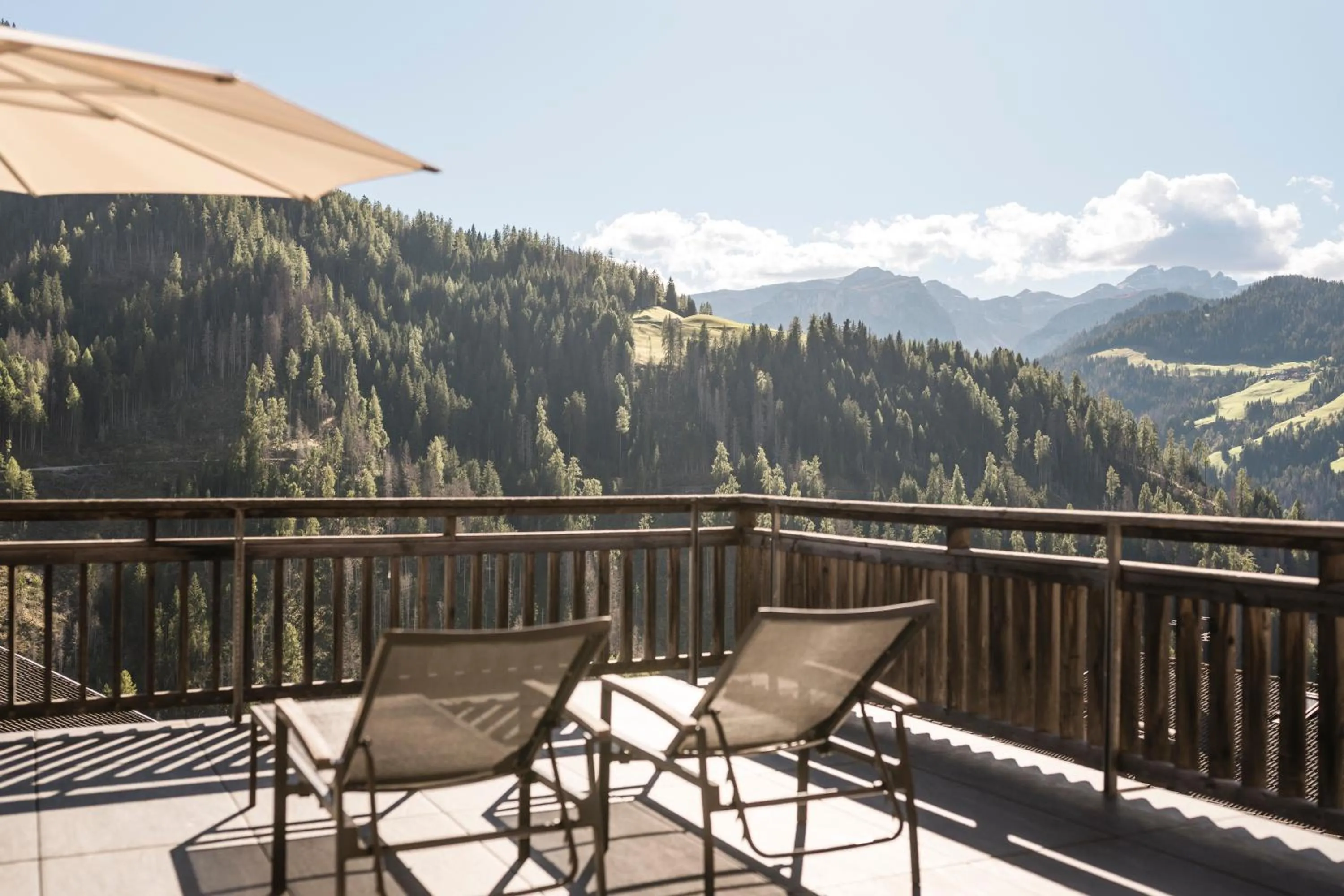 Mountain view in Hotel Pider